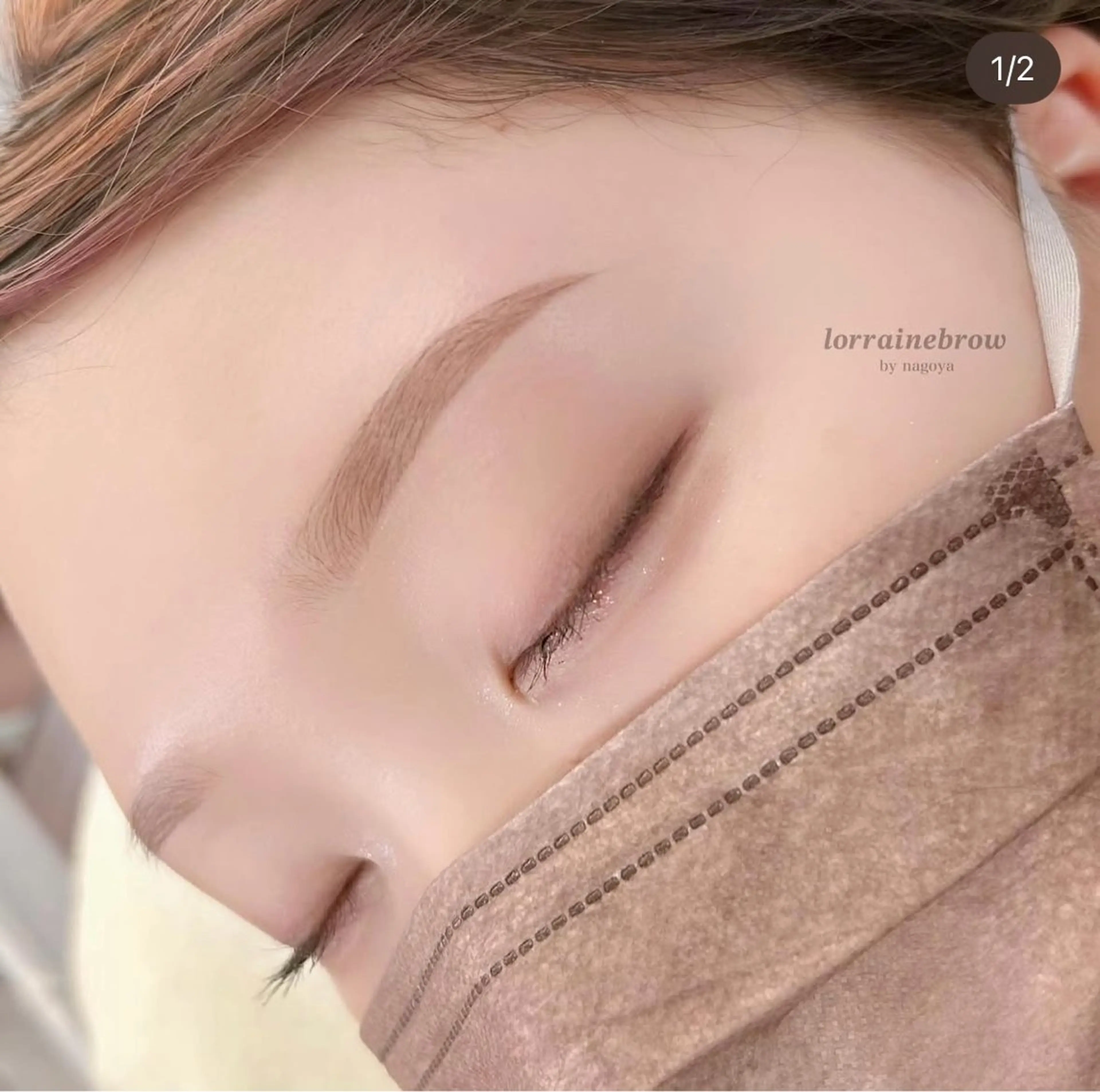 アイブロウ ワックス脱毛 眉カット 眉毛とまつげパーマの専門店　ロレインブロウ　豊橋店所属・noro hironoのマツエク・マツパデザイン