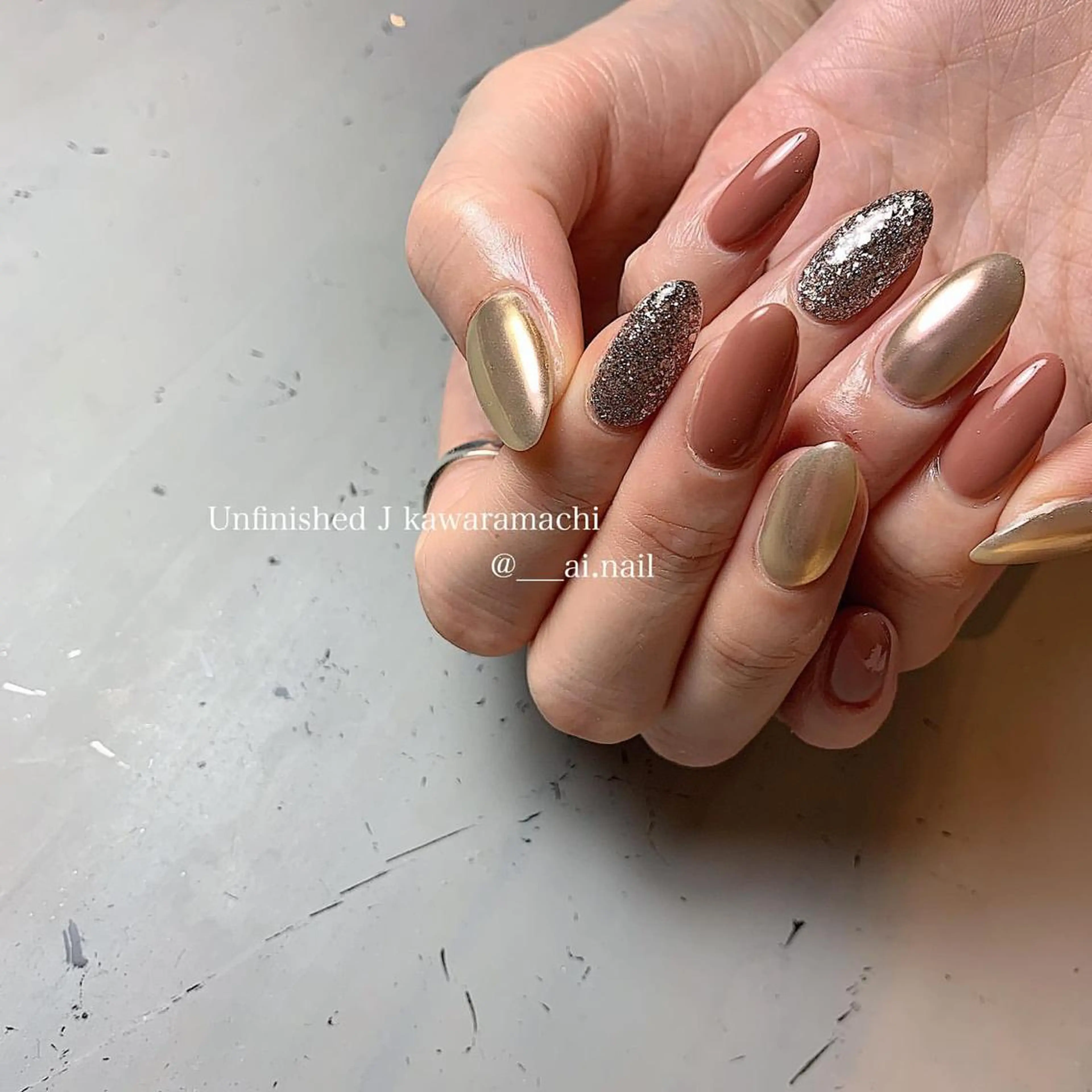 ネイル 🍃伏見 / soL nail / aiのネイルデザイン