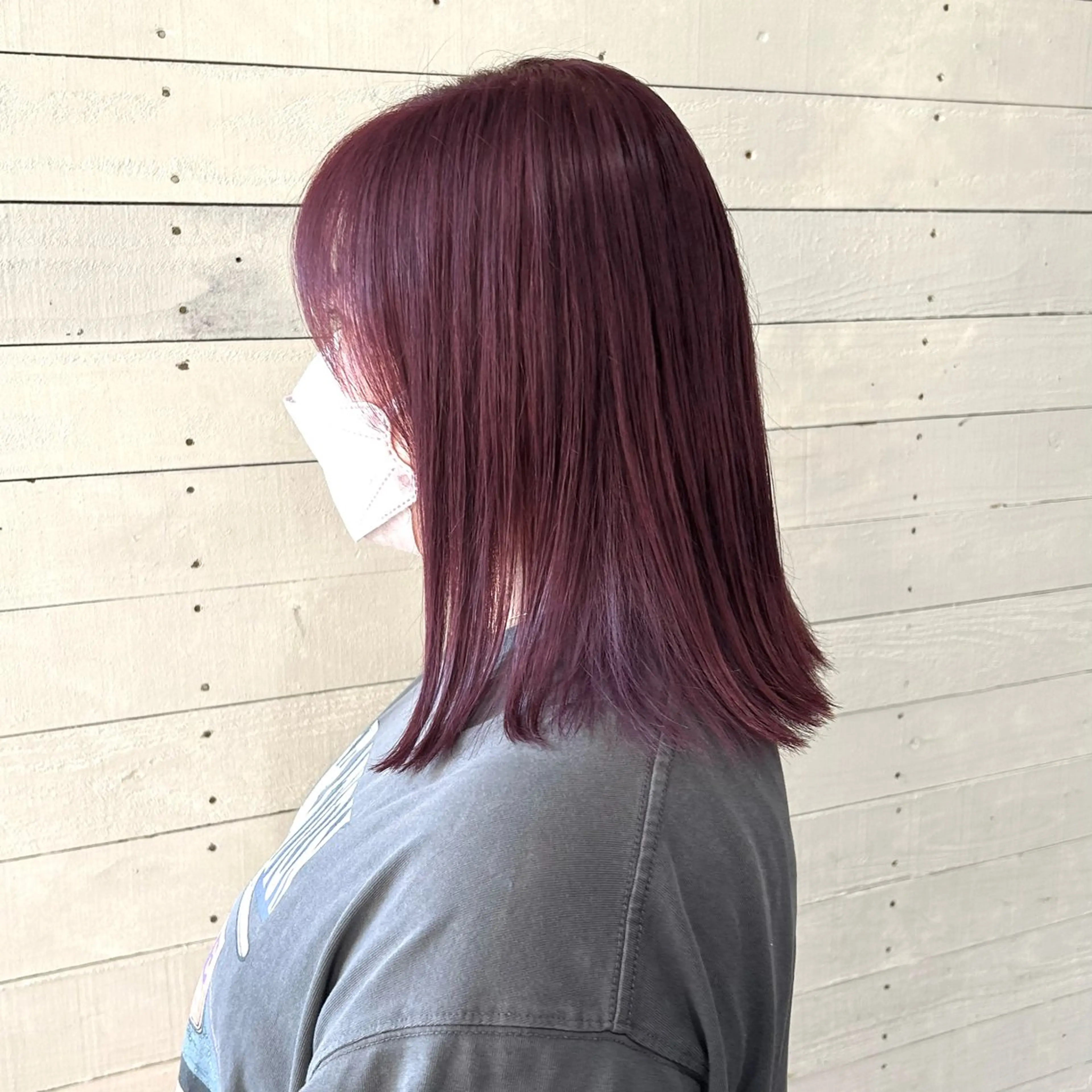 ミディアム カット ヘアカラー トリートメント ブリーチ特化💛 RYUTOのヘアスタイル