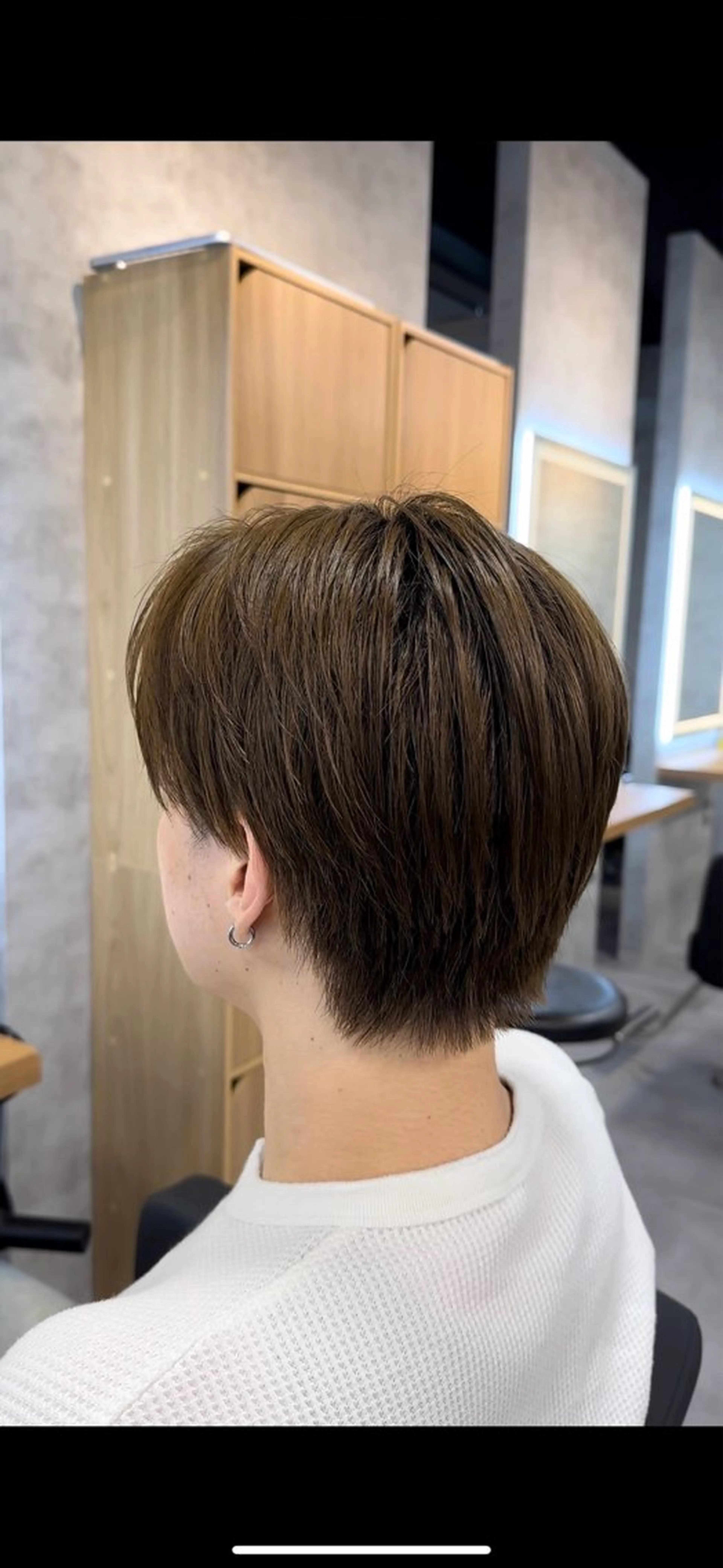 ショート カラー メンズ ブラウンカラー 札幌美容室 /光👑のヘアスタイル