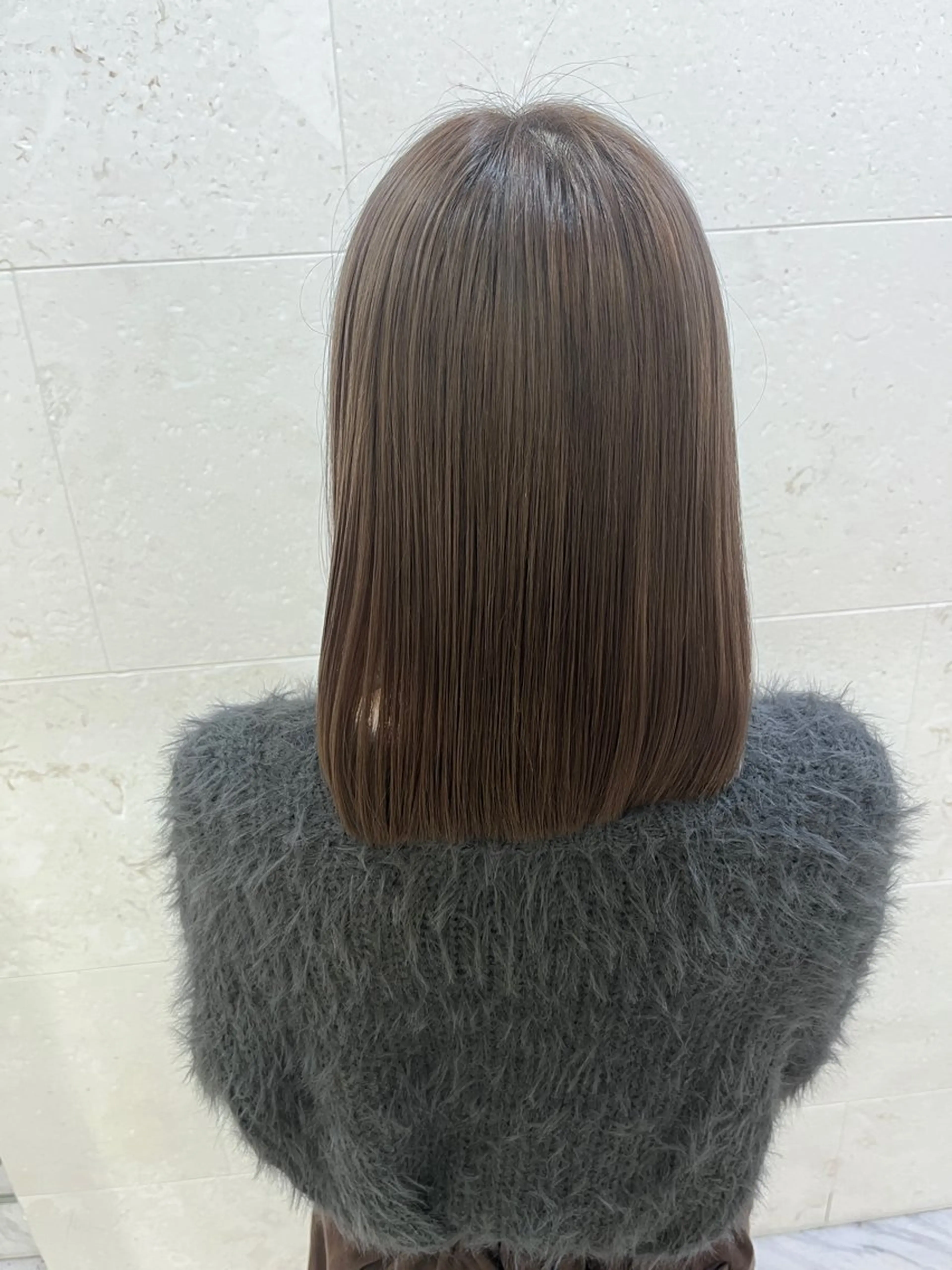 カラー ベージュカラー ミルクティーベージュ 🫧Shanti🫧 ばんだいのヘアスタイル