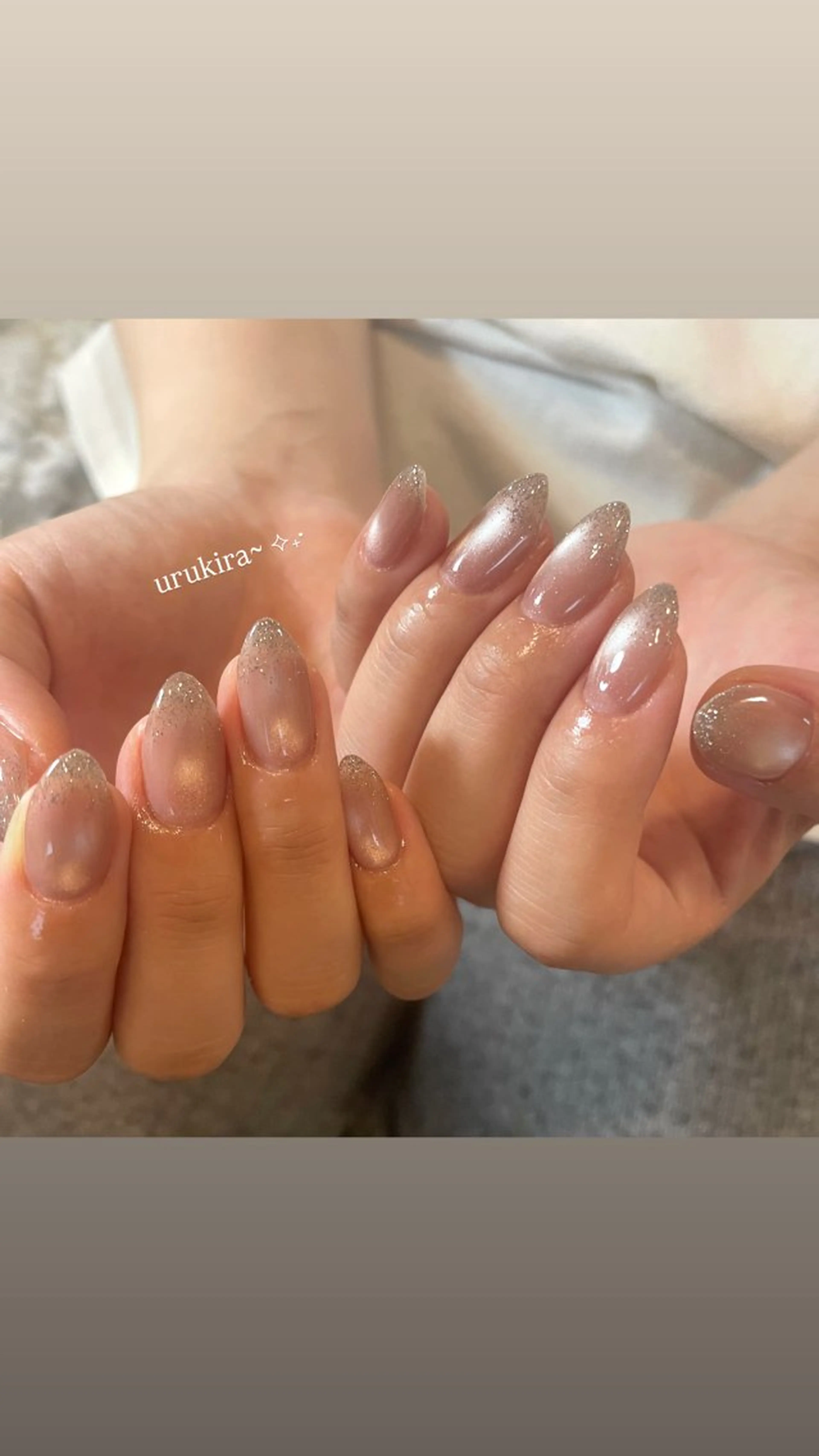 ネイル フラッシュネイル マグネットネイル nail salon myreのネイルデザイン