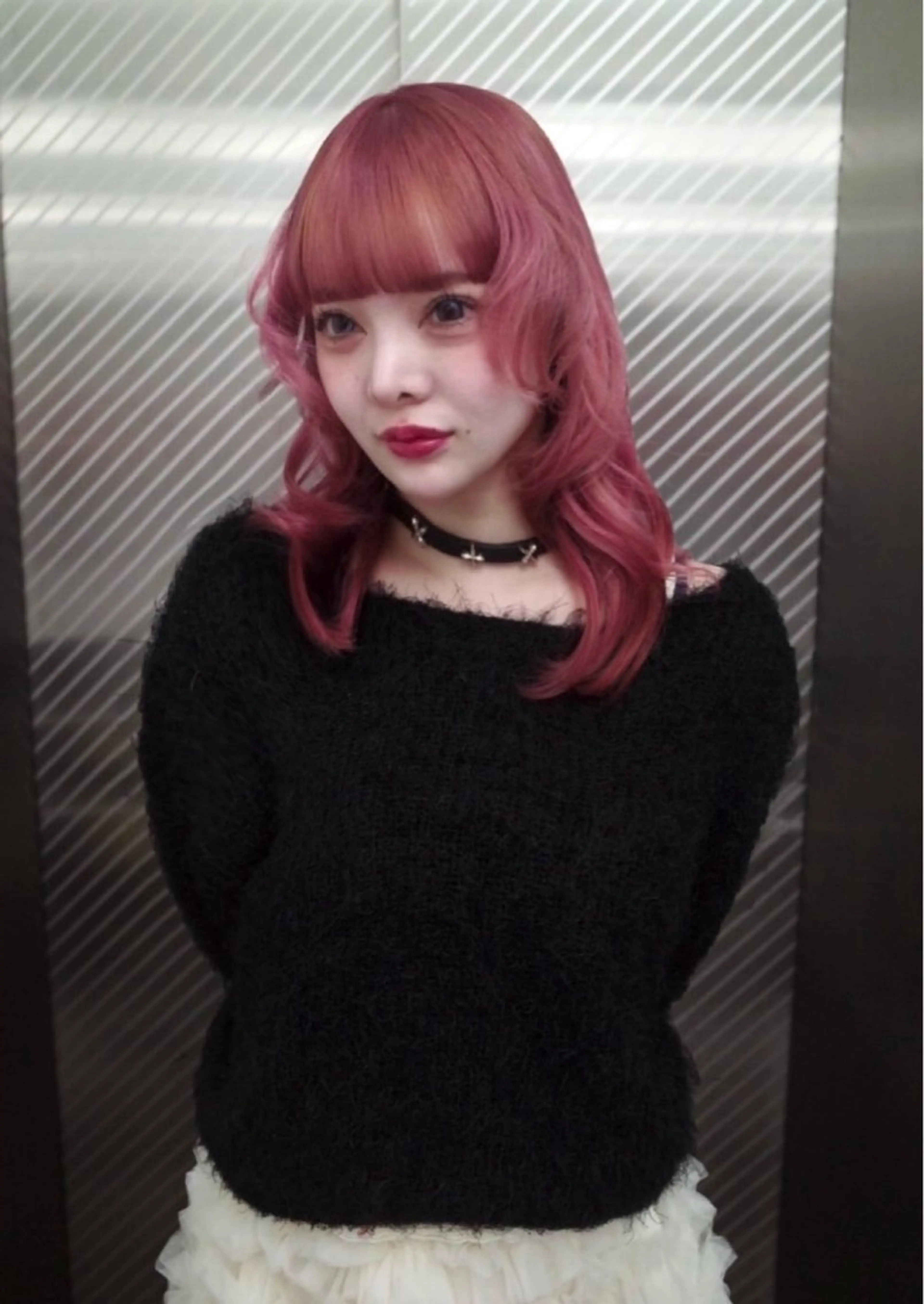 ミディアム カラー ピンクカラー トリートメント ヘアカラー トリートメント Momoka🪷 /ハイトーンのヘアスタイル