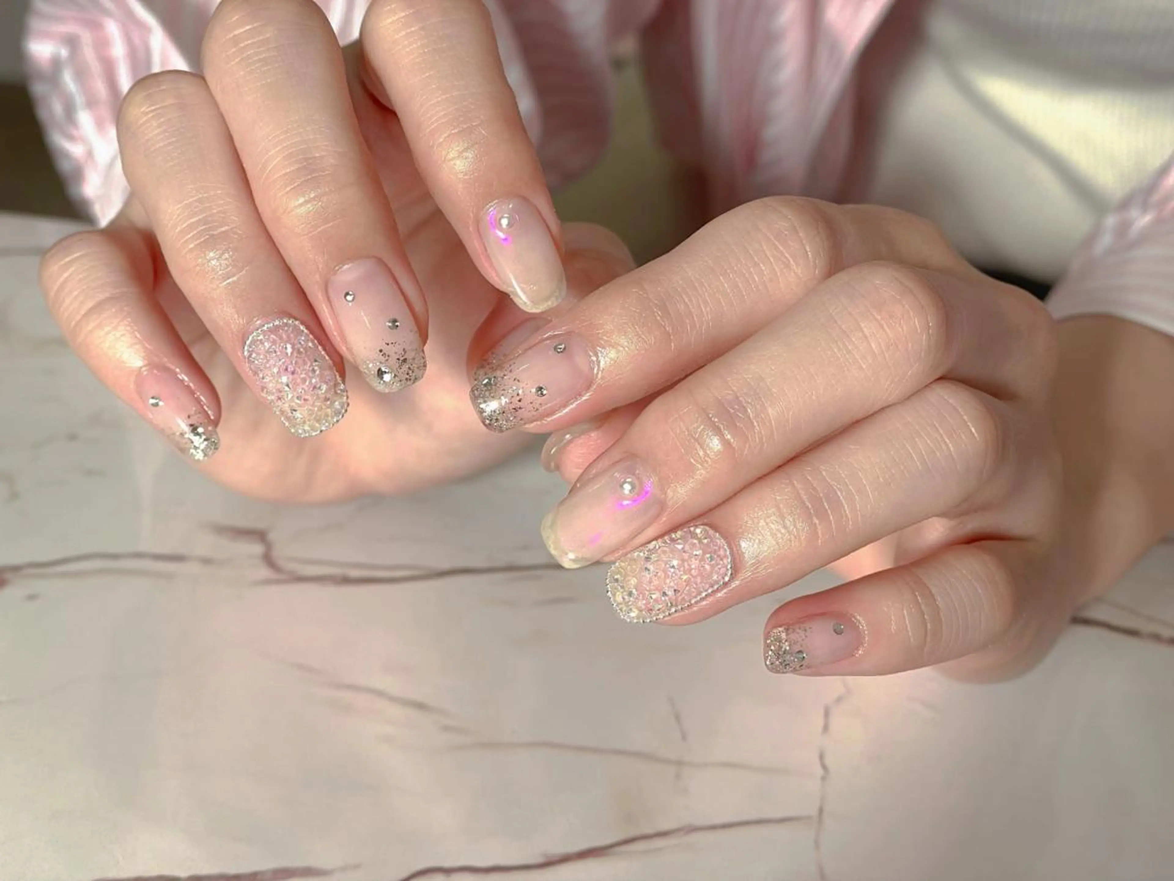 ネイル 持ち込み ＃ ｍｅのネイルデザイン