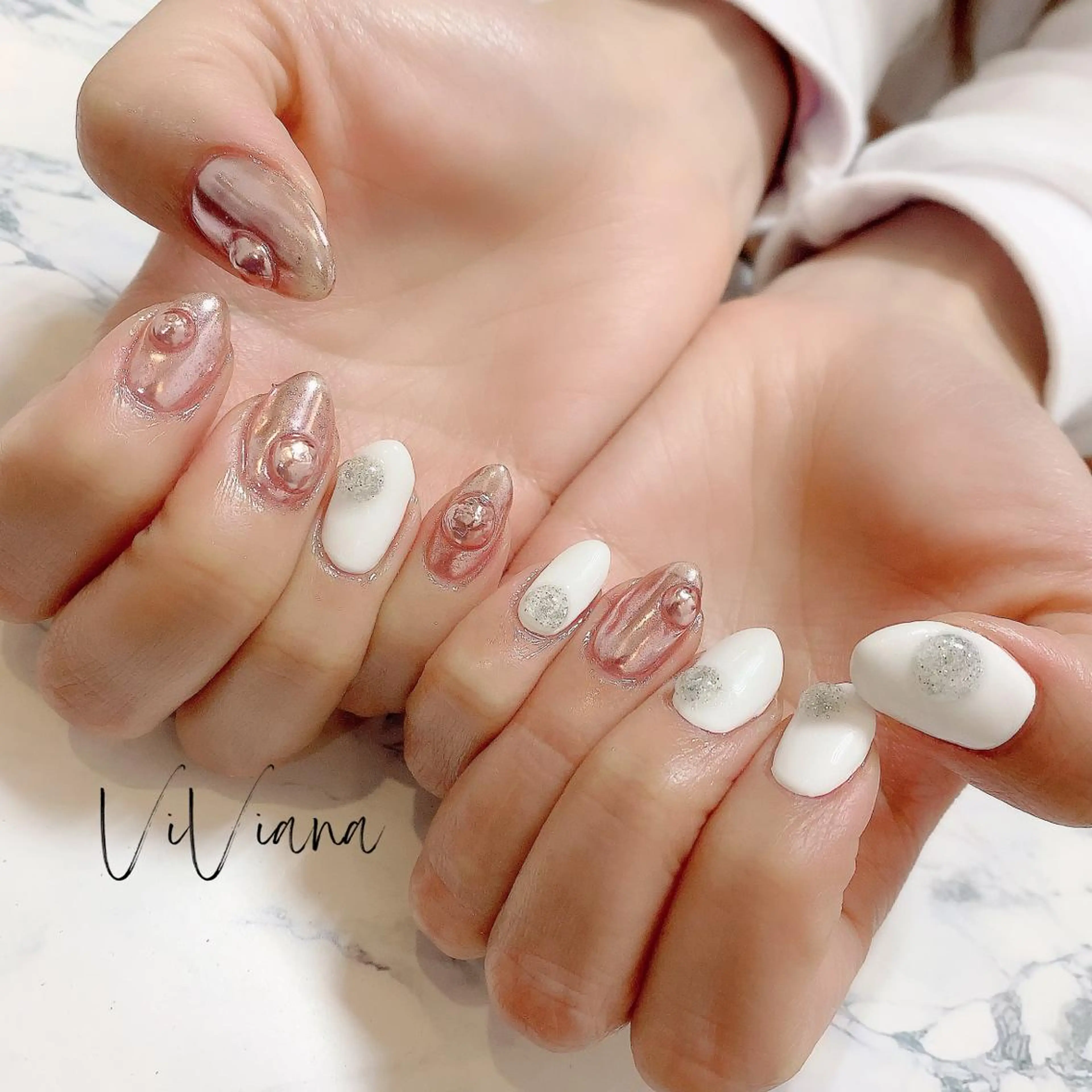 ネイル ハンドネイル ViViana ｳﾞｨｳﾞｨｱﾅのネイルデザイン