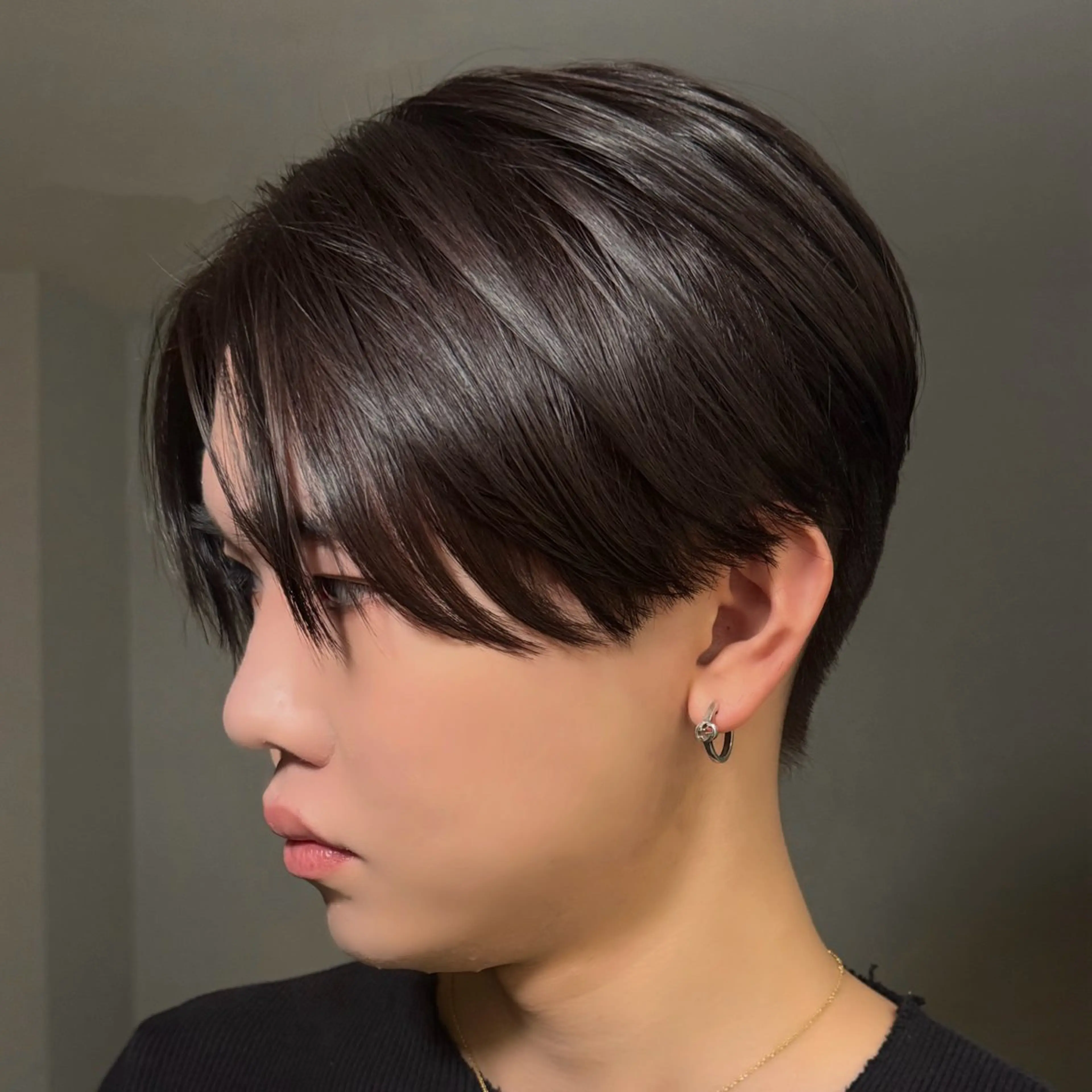 メンズ カット GO TODAY シェアサロン原宿 Verno所属・センターパート特化/ メンズカット/ヒロキのヘアスタイル