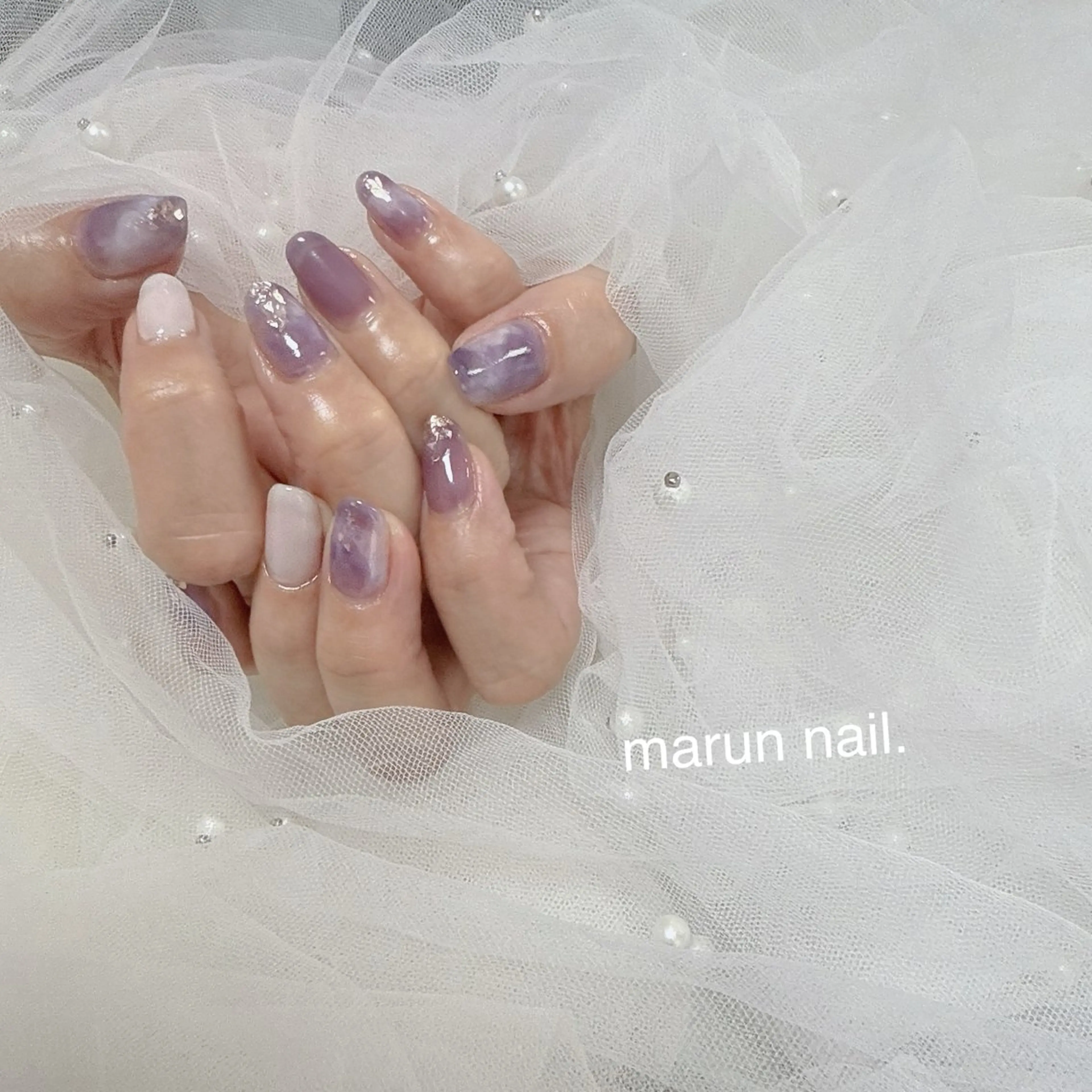 ネイル ハンドネイル marun._ megumi.のネイルデザイン