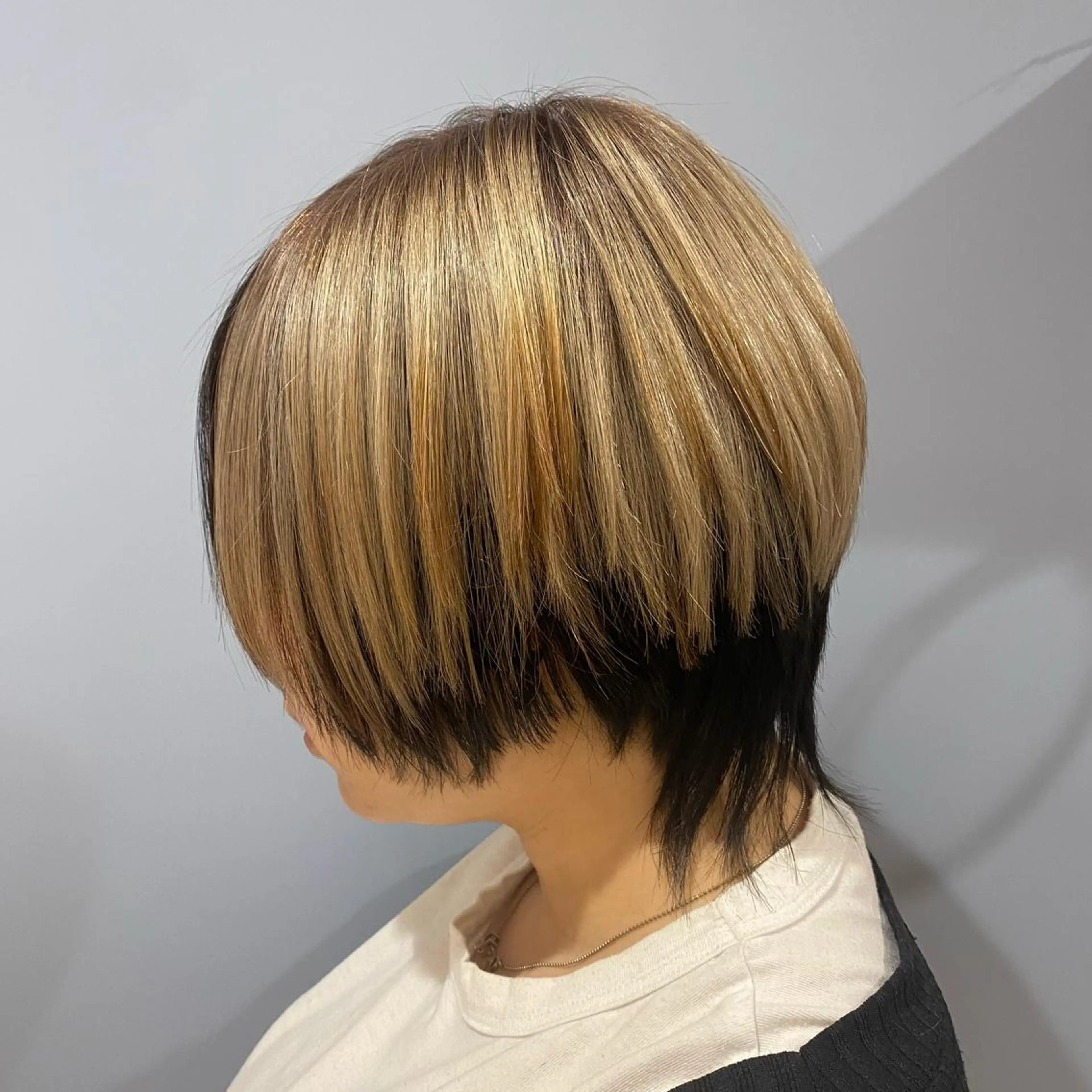 ショート ショートヘア ウルフカット ase.糸島店所属・UEDA AYAのヘアスタイル