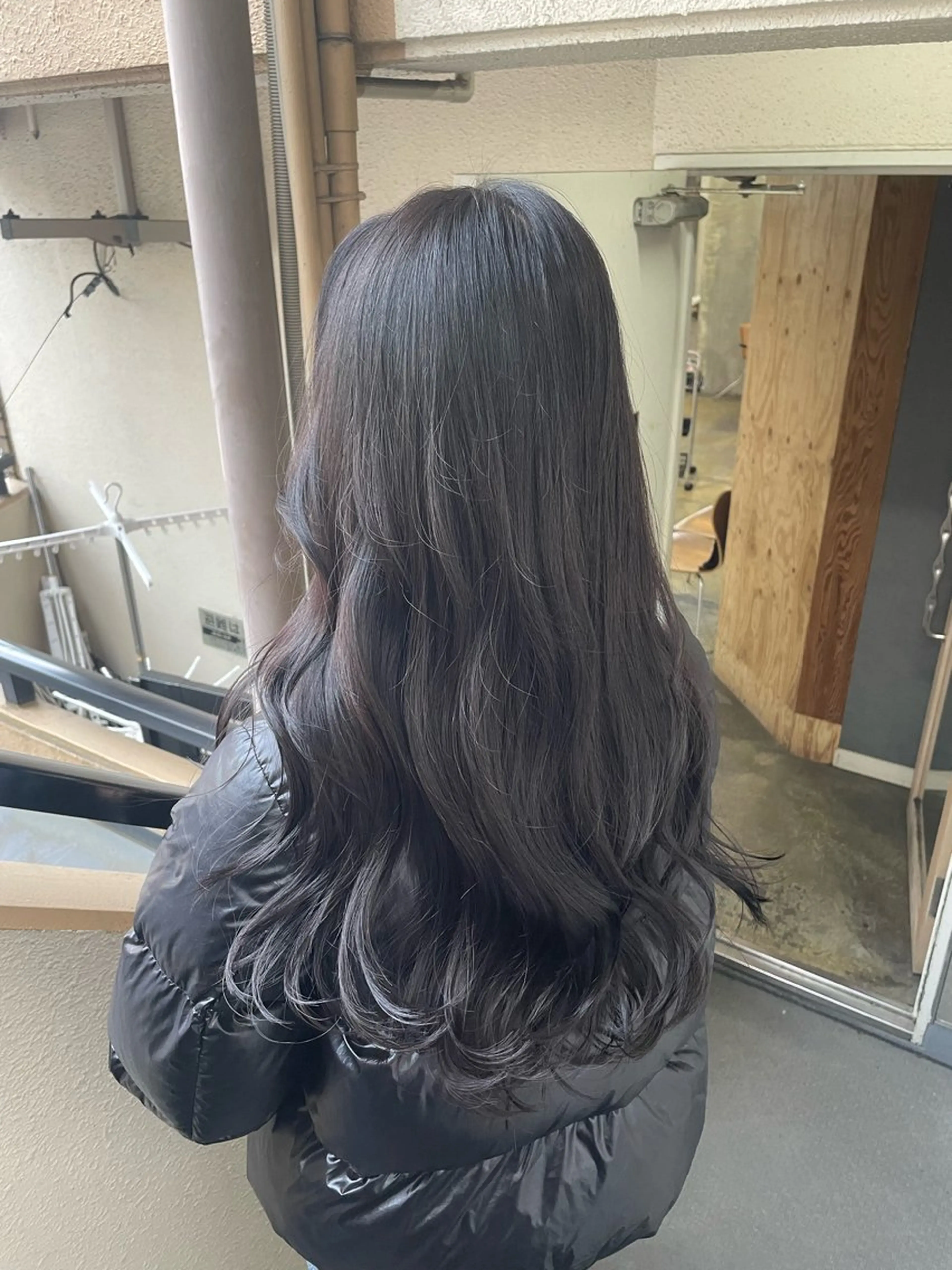 ロング ヘアカラー トリートメント ふかたさや🌟 艶感カラー🌟のヘアスタイル