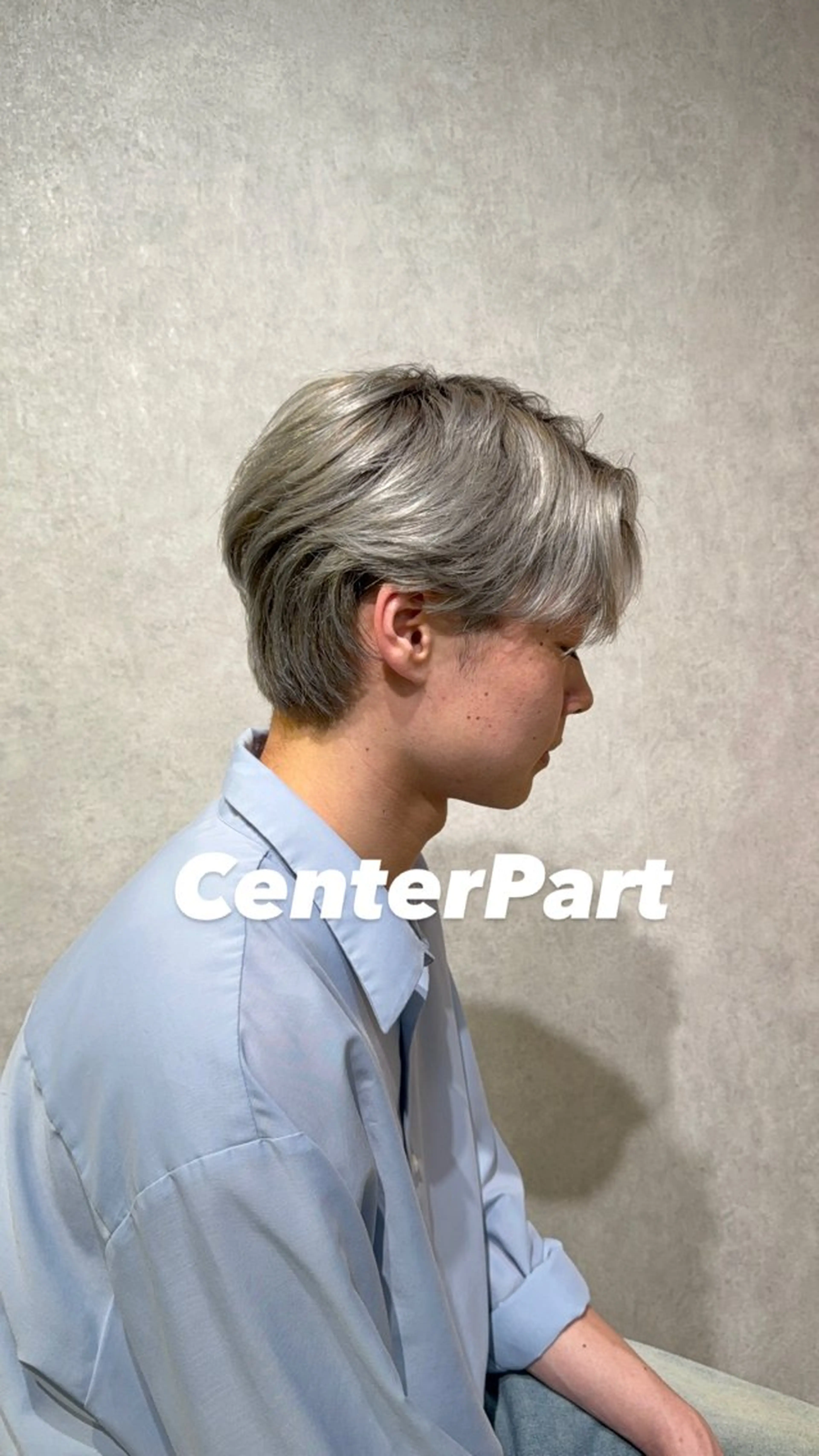 カラー メンズ 髪質改善/透明感 カラー/カット/蘭のヘアスタイル