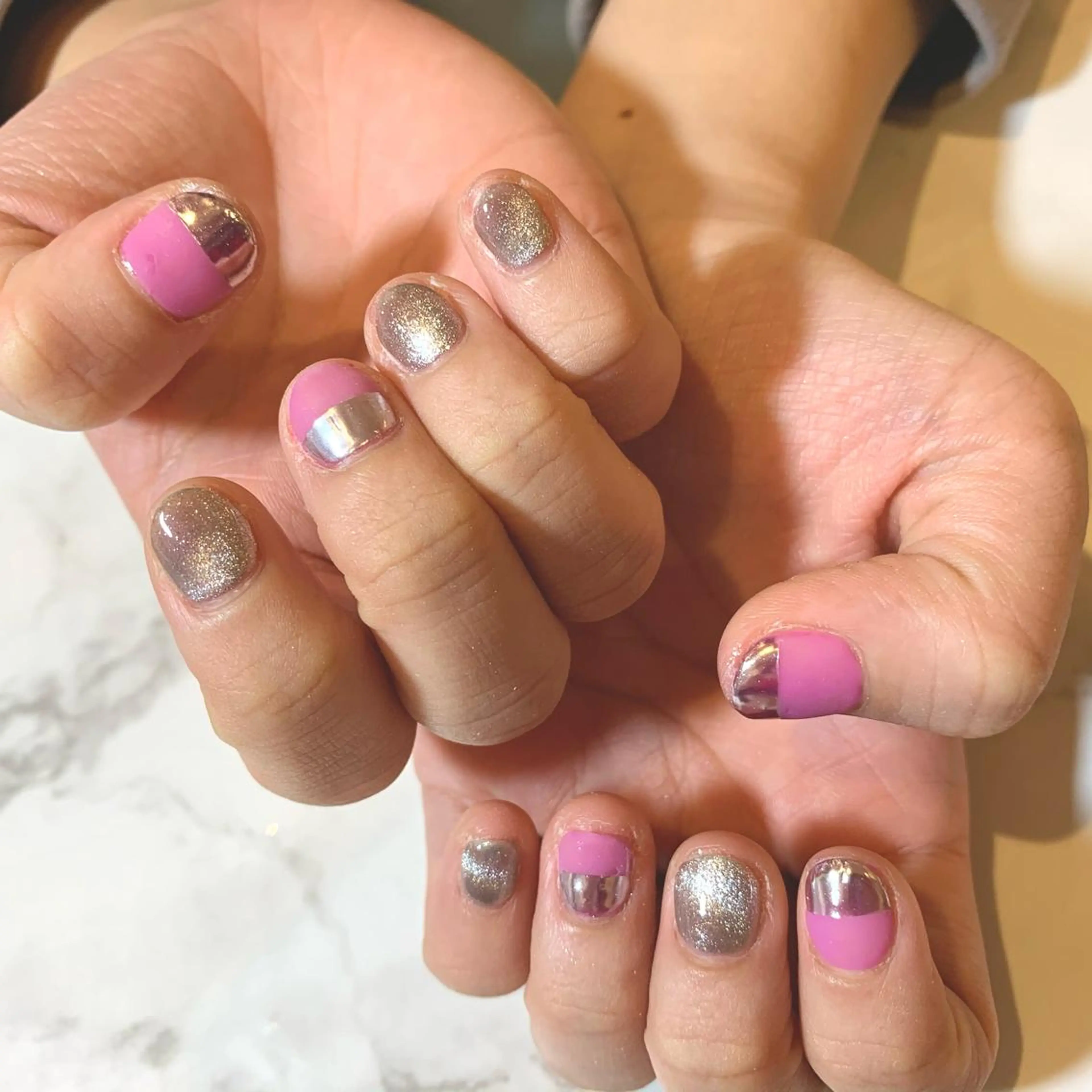 ネイル 岸本 みなみのネイルデザイン