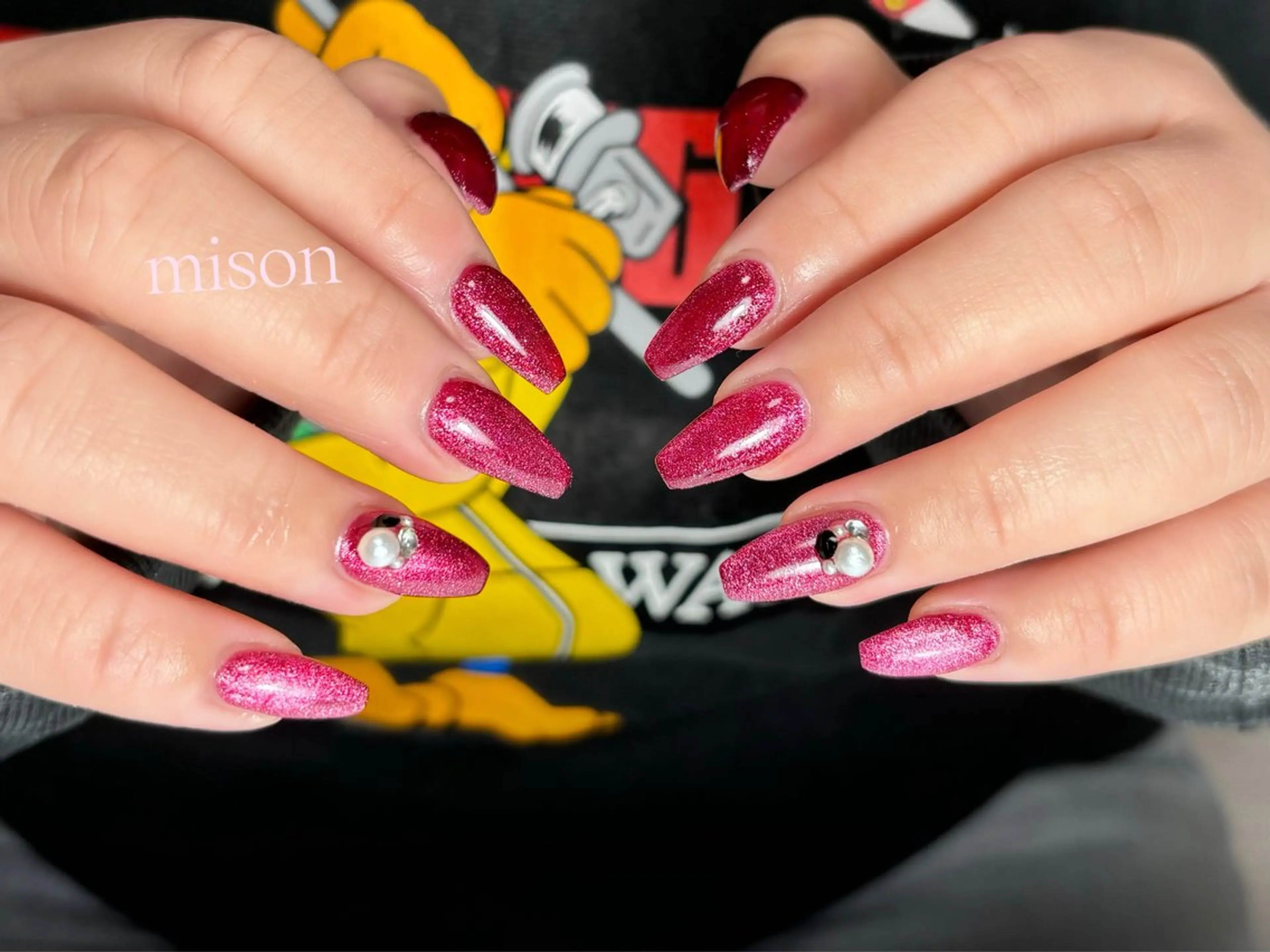 ネイル マグネットネイル mison所属・mison 安形友花のネイルデザイン
