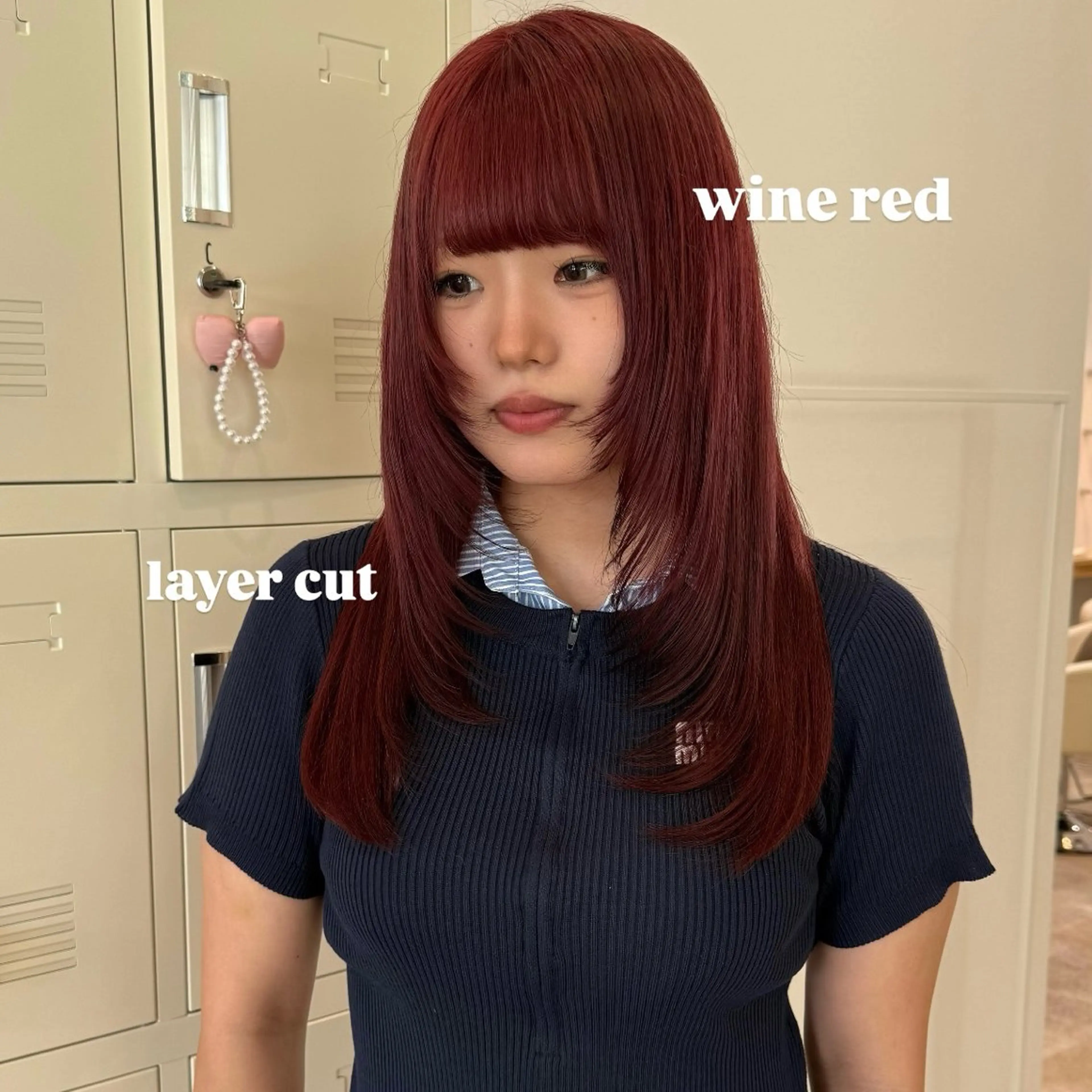 ロング カラー カット ヘアカラー トリートメント 柔らかいcolor ¦韓国¦🩰マユ🩰のヘアスタイル