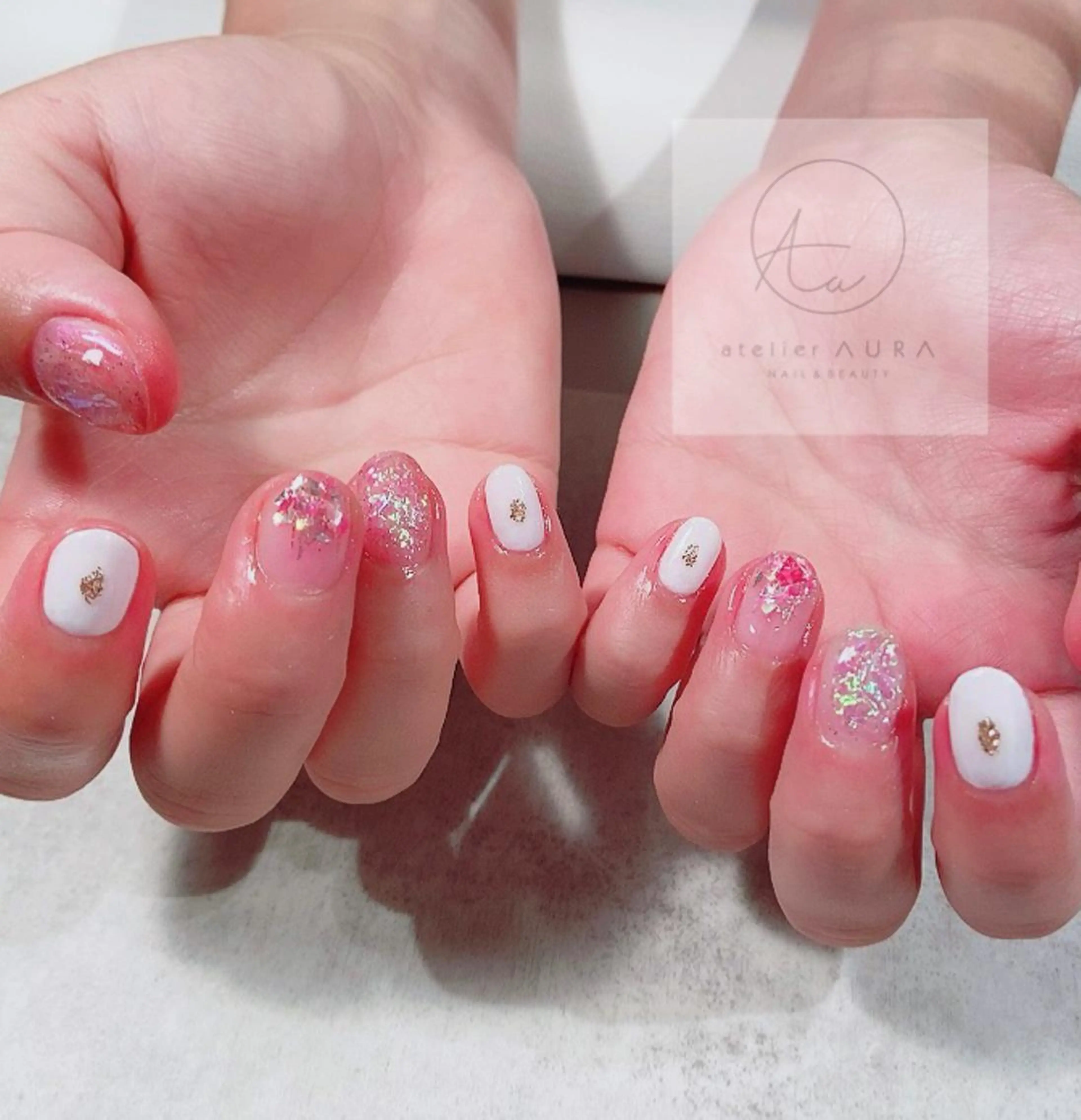 ネイル atelier AURA ｱﾄﾘｴ ｱｳﾗ所属・atelier AURAのネイルデザイン