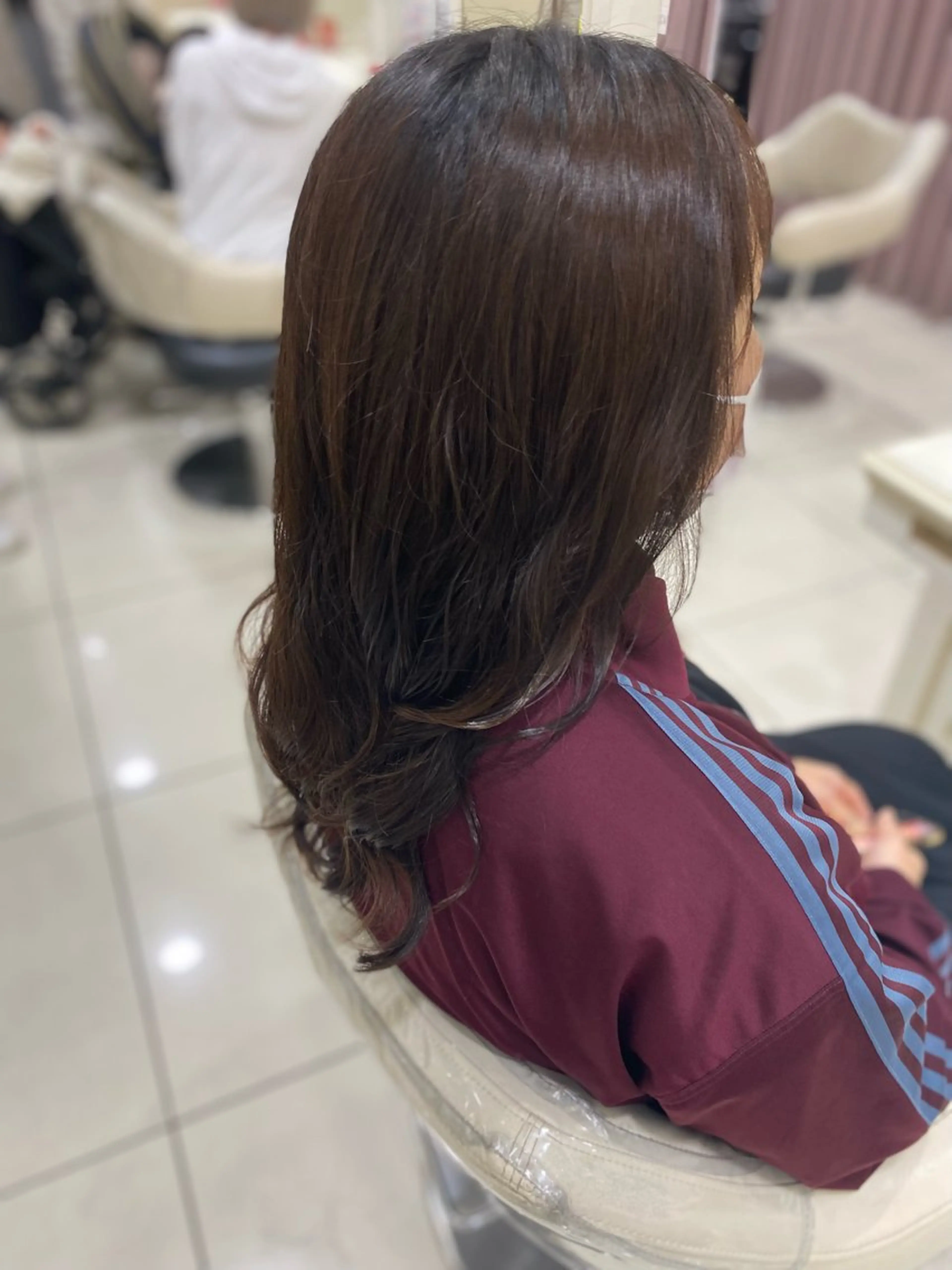 ロング パーマ Ash志木/TOP 宮崎 瑠菜のヘアスタイル