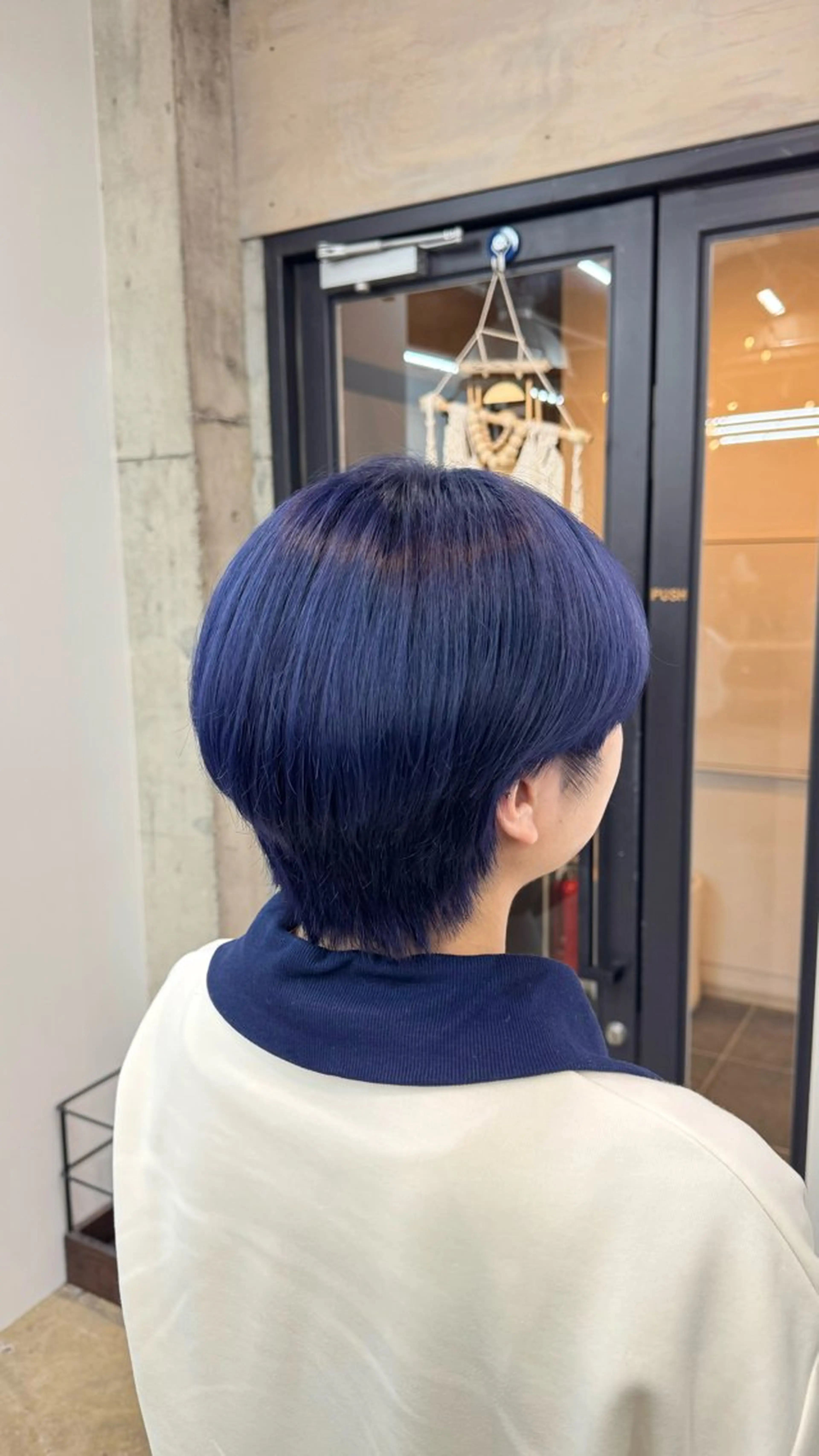 ショート ヘアカラー トリートメント MAUVE MIYUのヘアスタイル