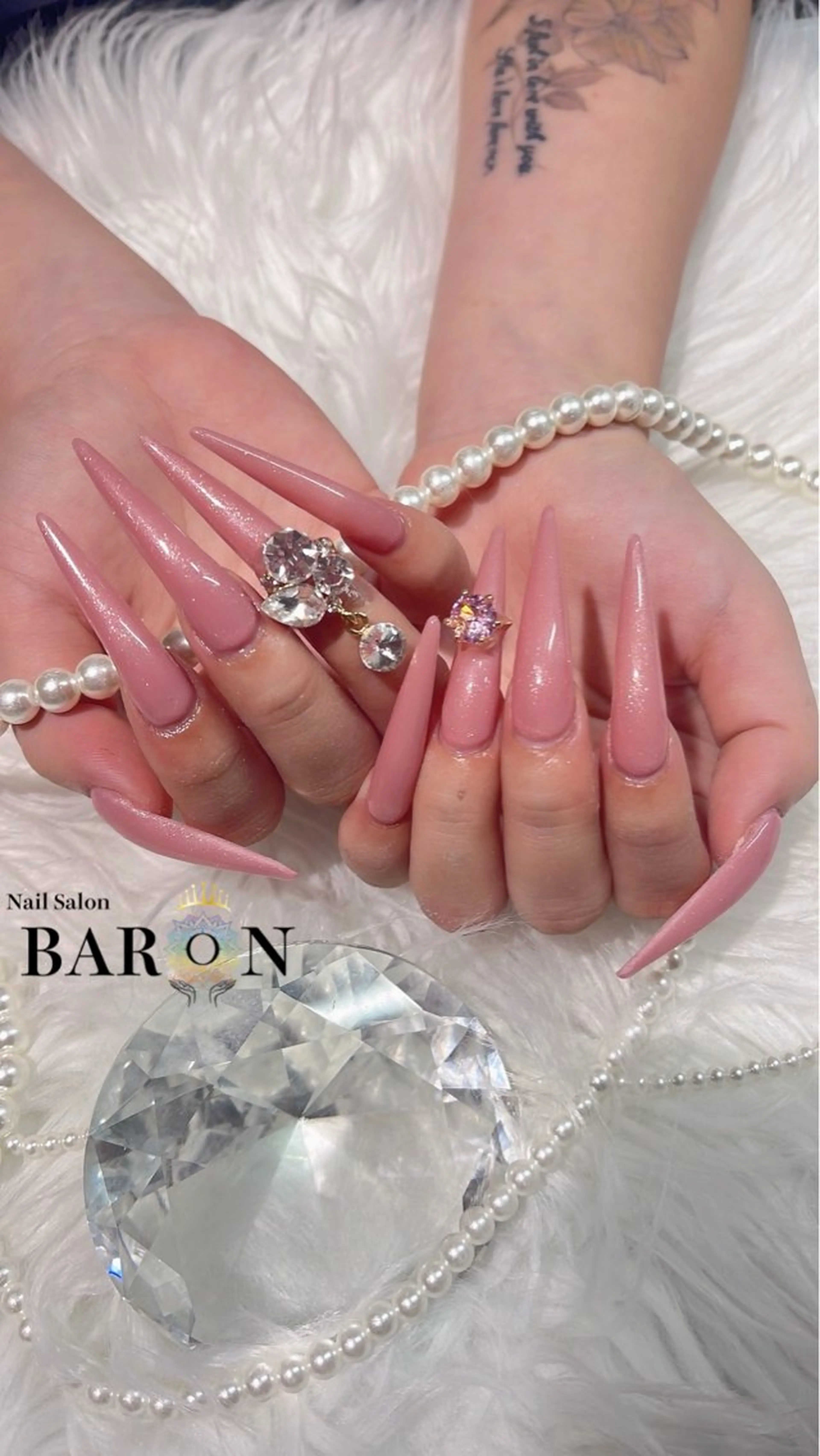 ネイル ハンドネイル BARON MEGUMIのネイルデザイン