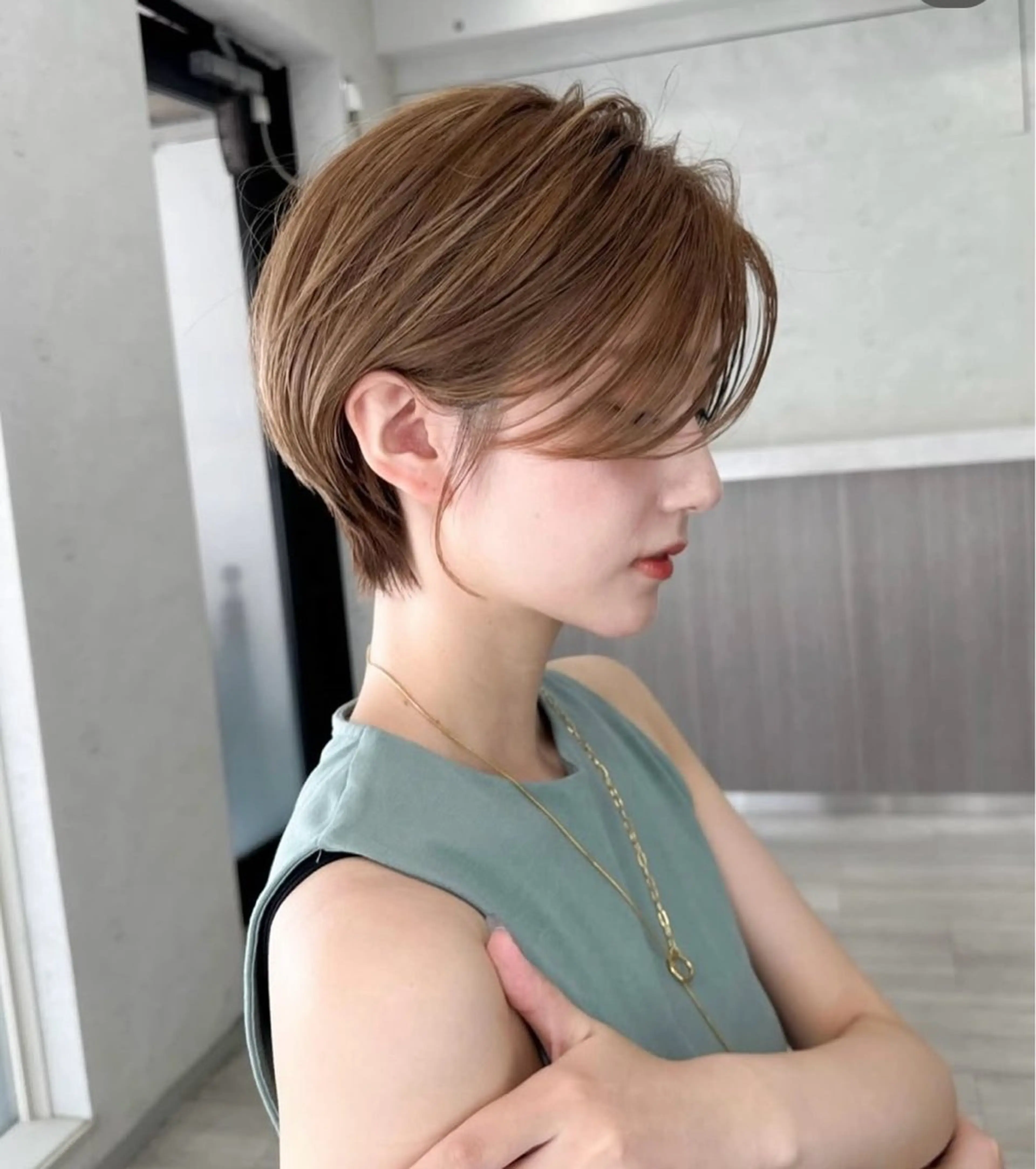 ショート nex the salon coall所属・🫧似合わせショート イシダ🫧のヘアスタイル