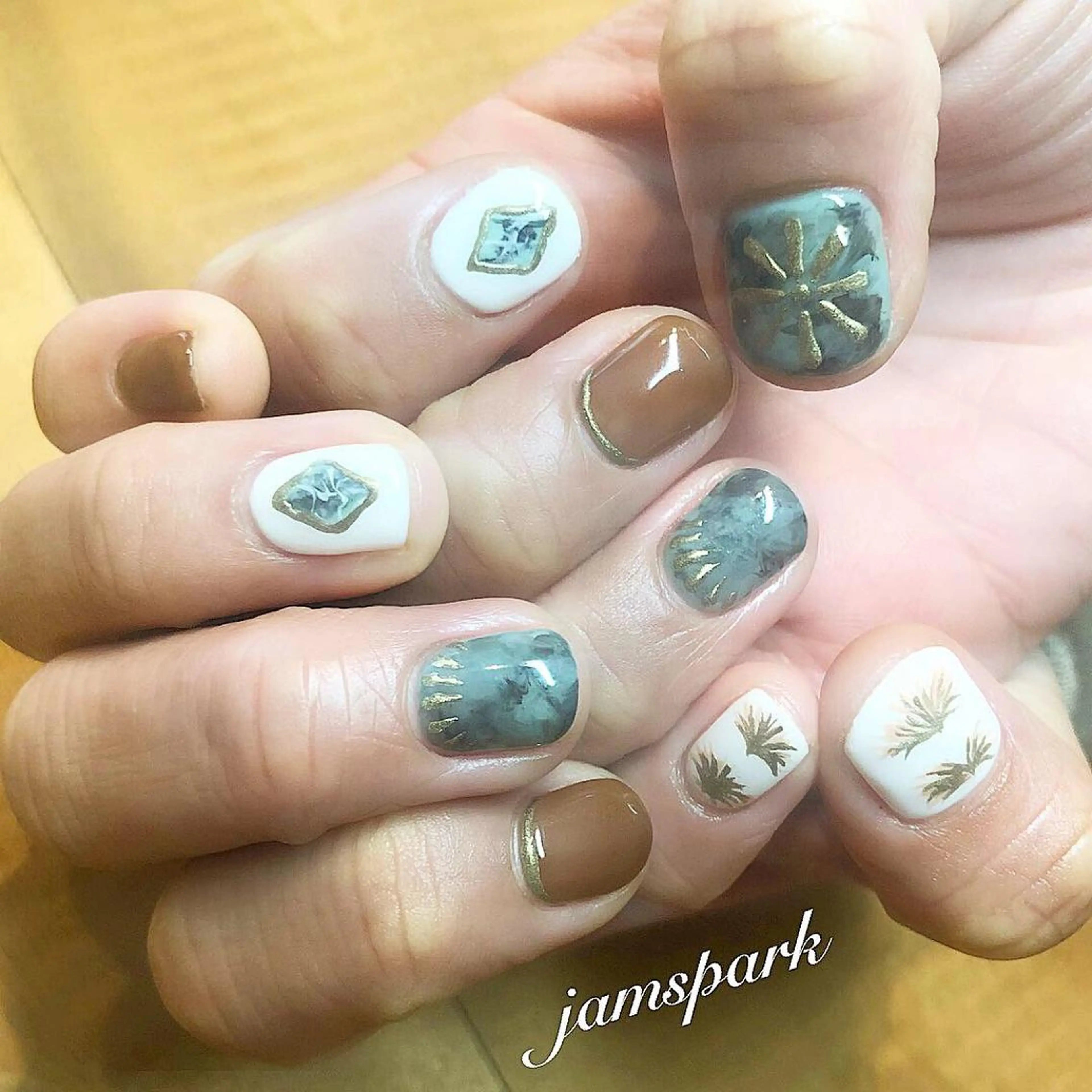 ネイル ハンドネイル jamspark ✨のネイルデザイン
