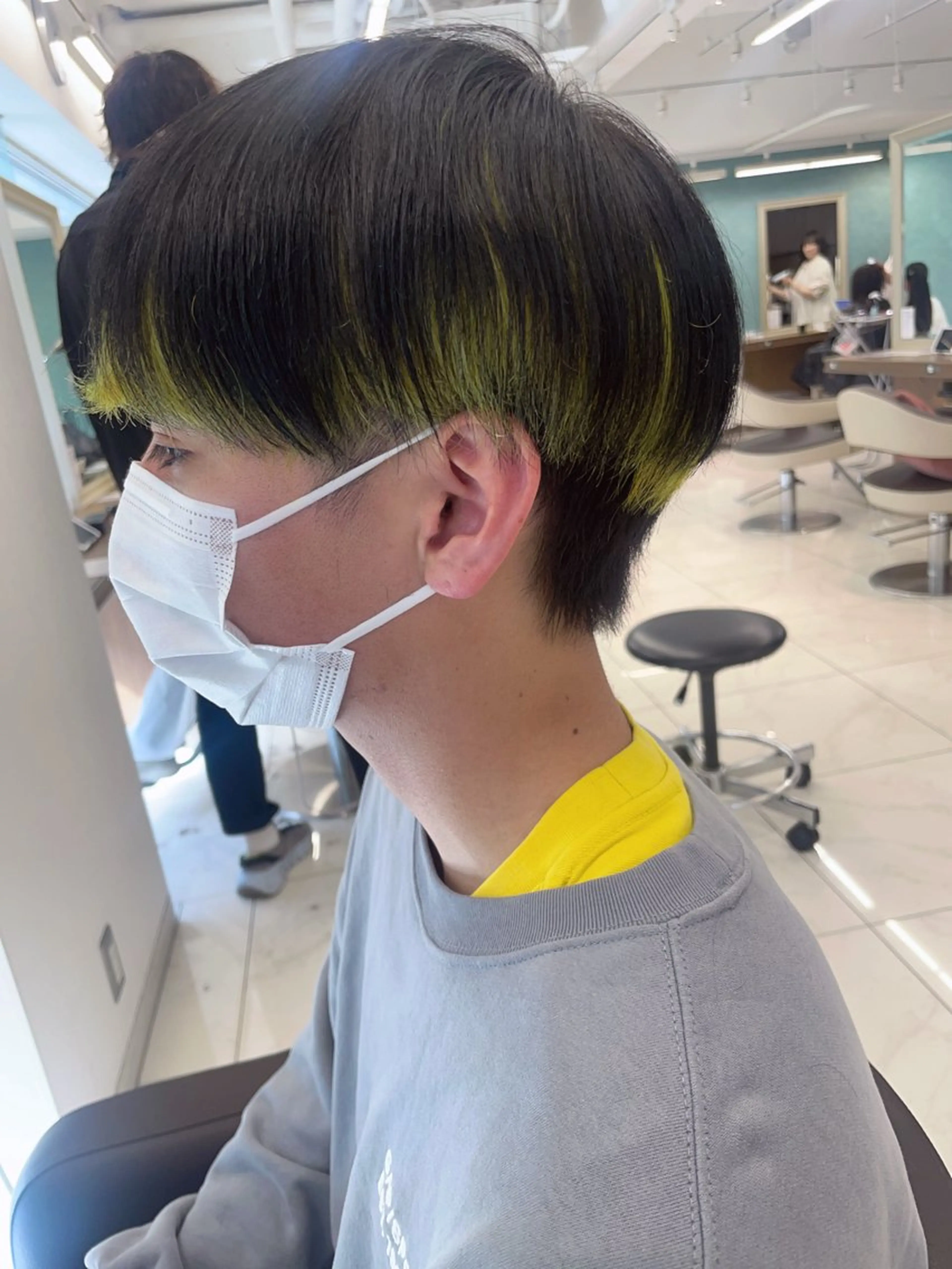 ダブルカラーの写真