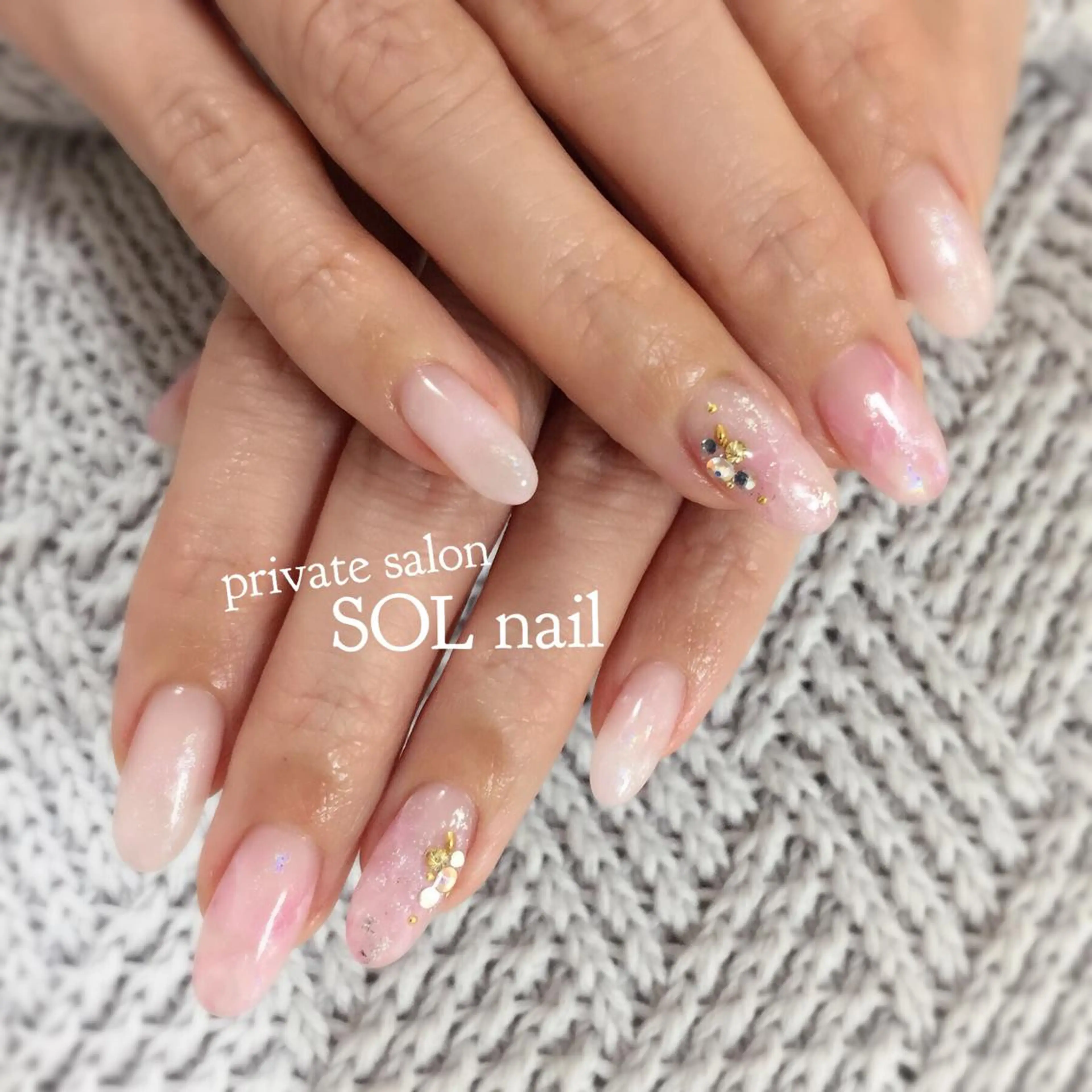 ネイル ハンドネイル SOL NAILのネイルデザイン