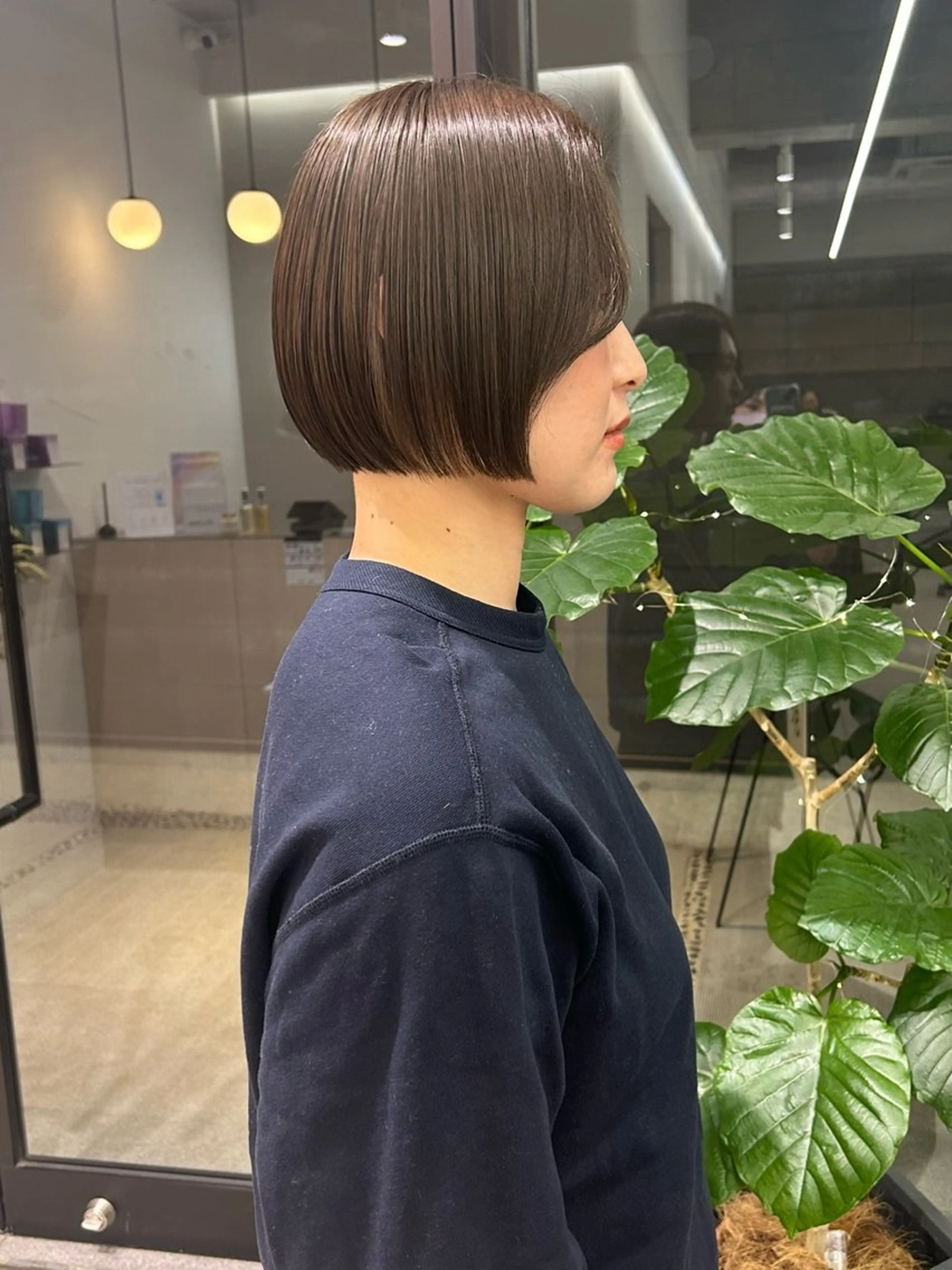 ショート カラー パーソナルカラー診断 顔タイプ診断 似合わせ⌇お洒落 カット⌇平野あみのヘアスタイル