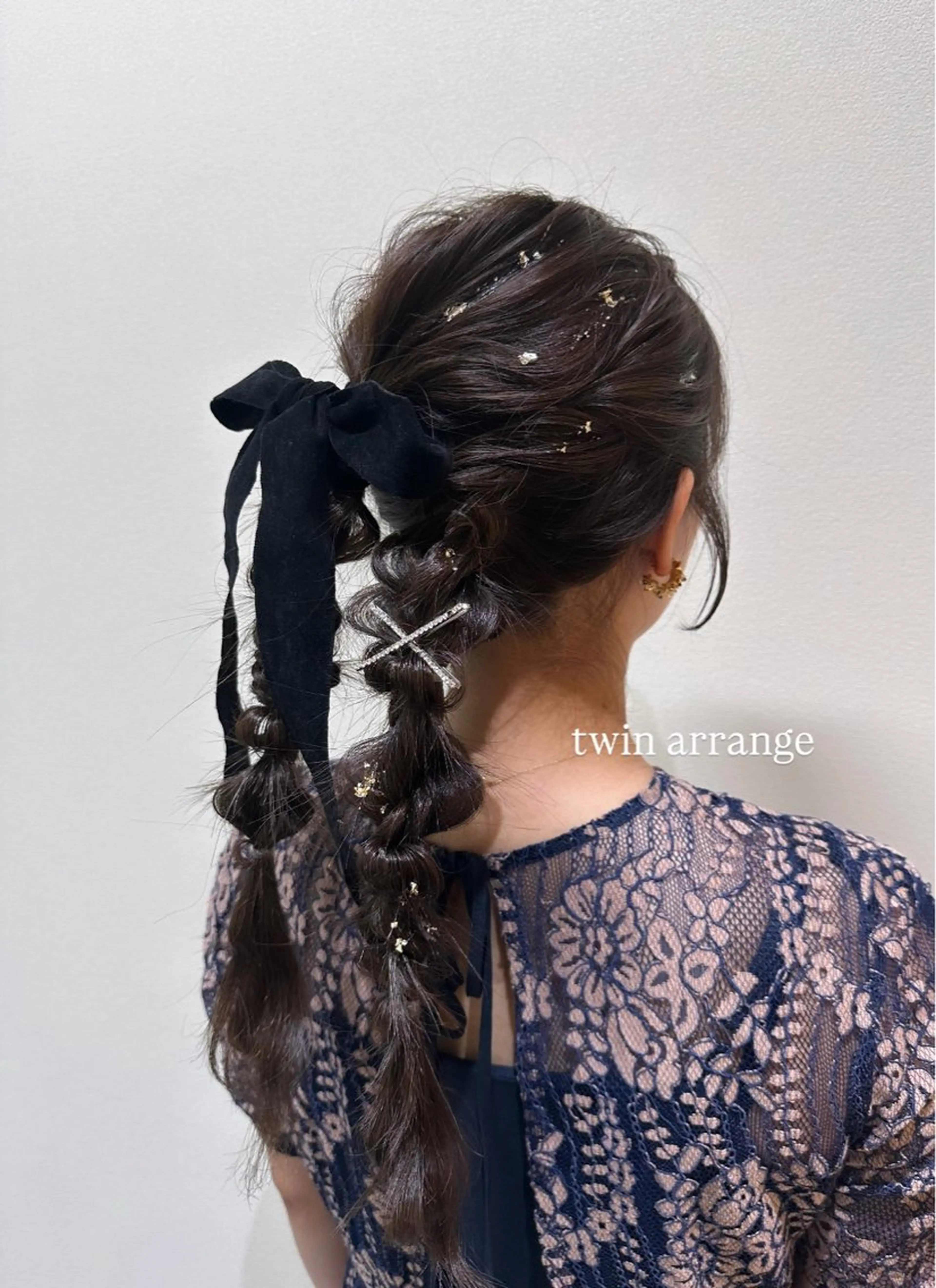 【結婚式やイベントに】ヘアセット(アップからダウンまで可能◎)💒💎の写真