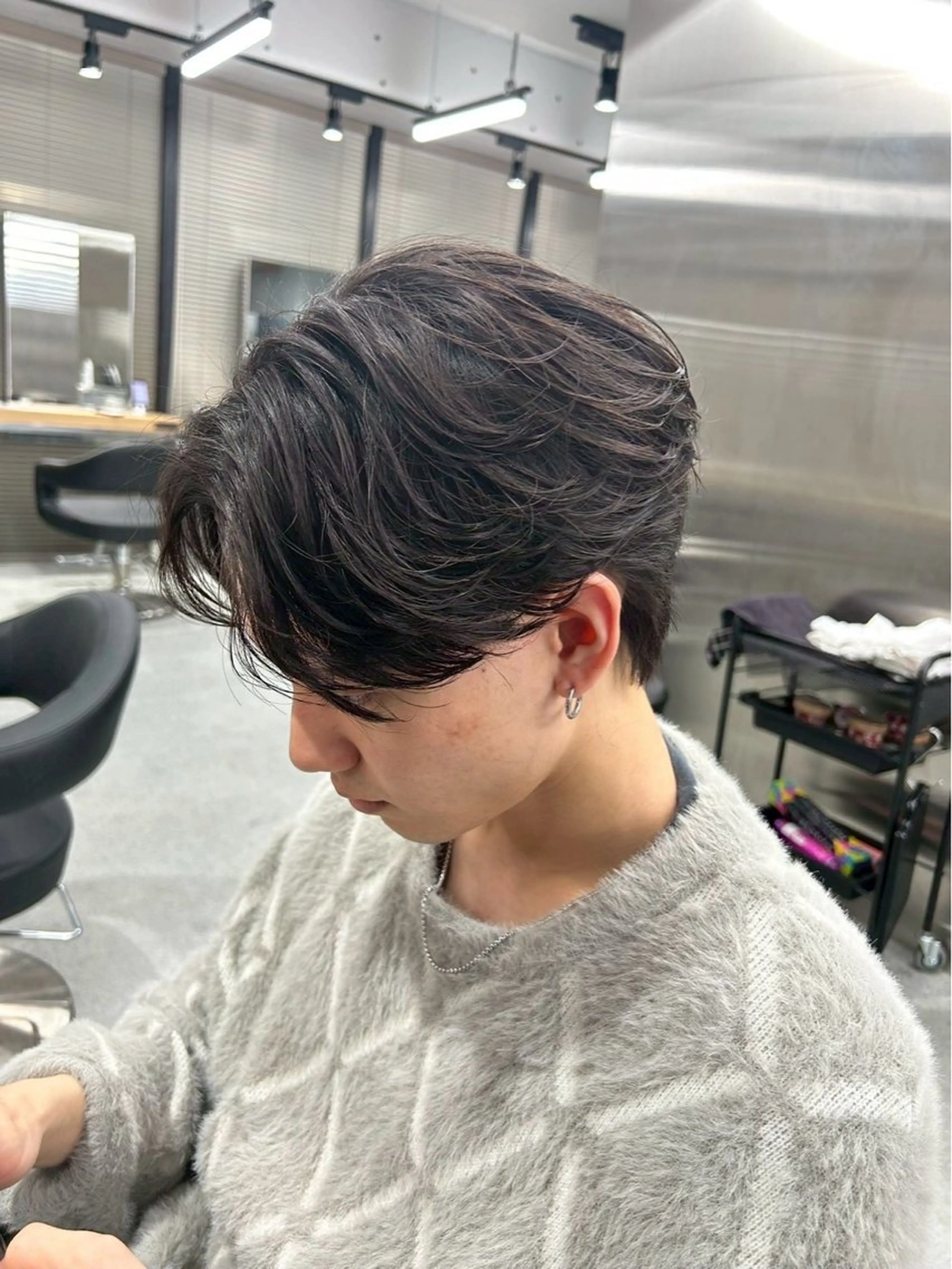 メンズ モテメンズ/淡色 🤍minatoのヘアスタイル