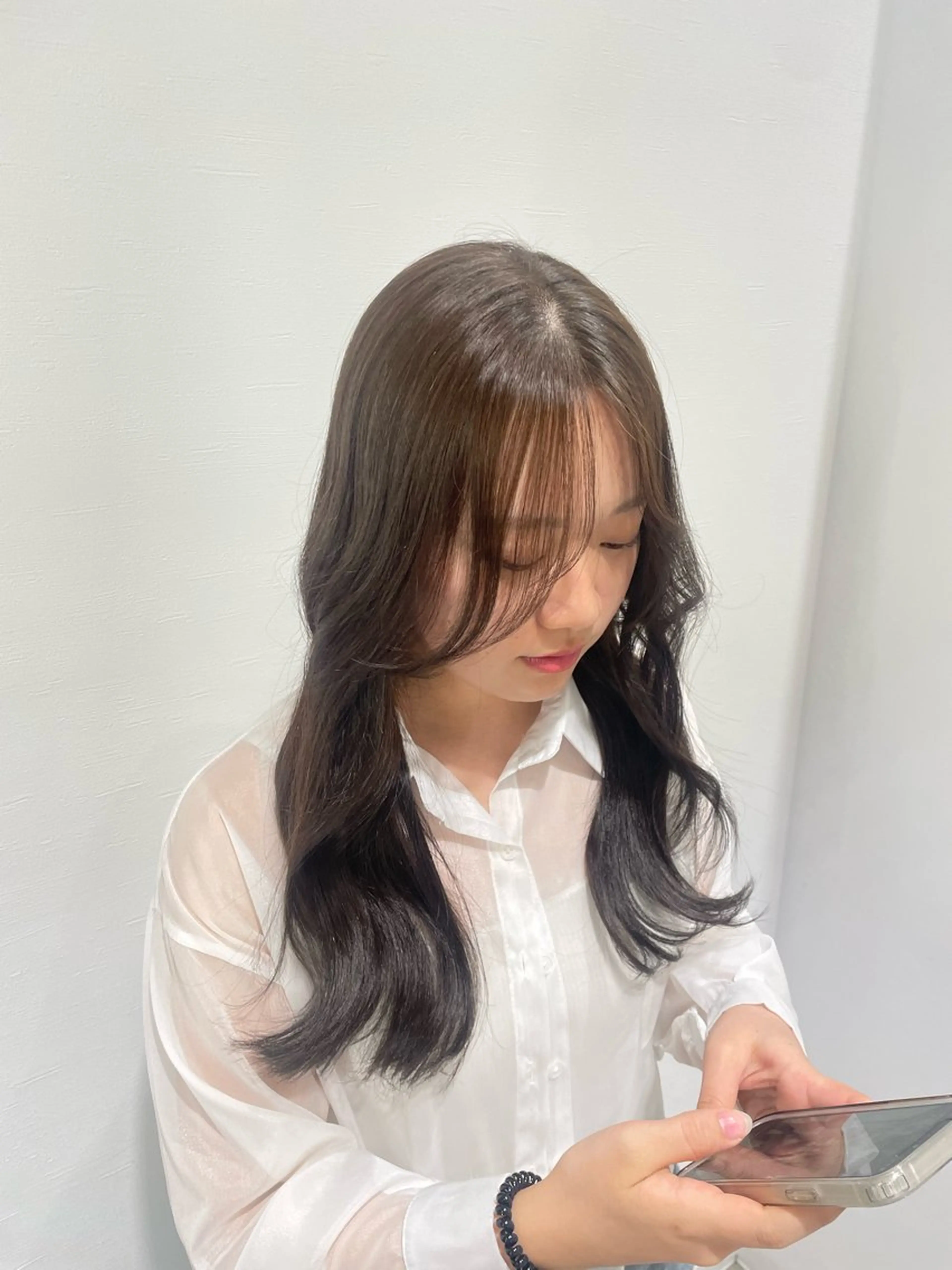 カラー 似合わせ前髪／ 小顔カット🎀そうのヘアスタイル