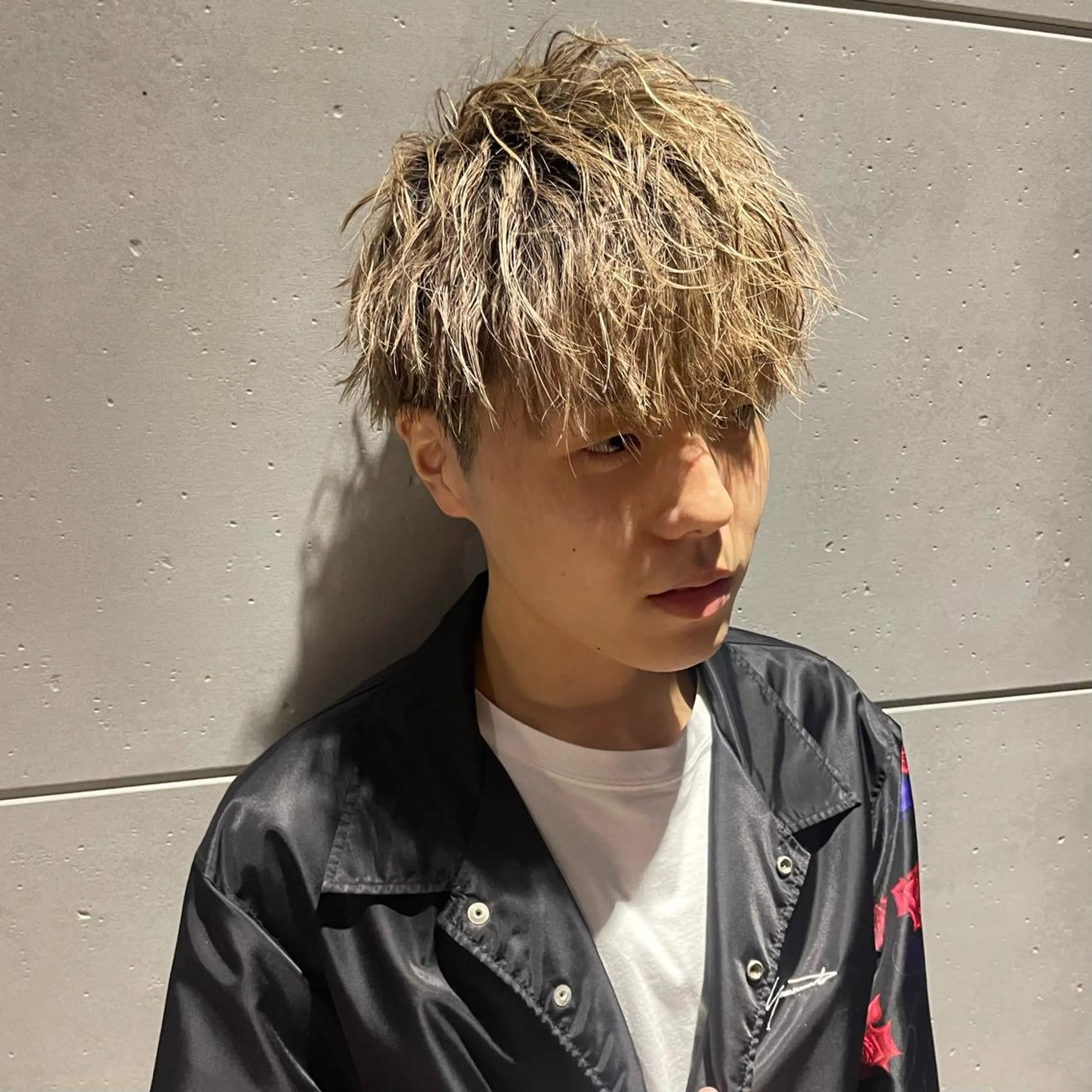 ショート カラー パーマ ヘアアレンジ メンズ キッズ カット L.E.M泉中央店長 小野寺優斗のヘアスタイル