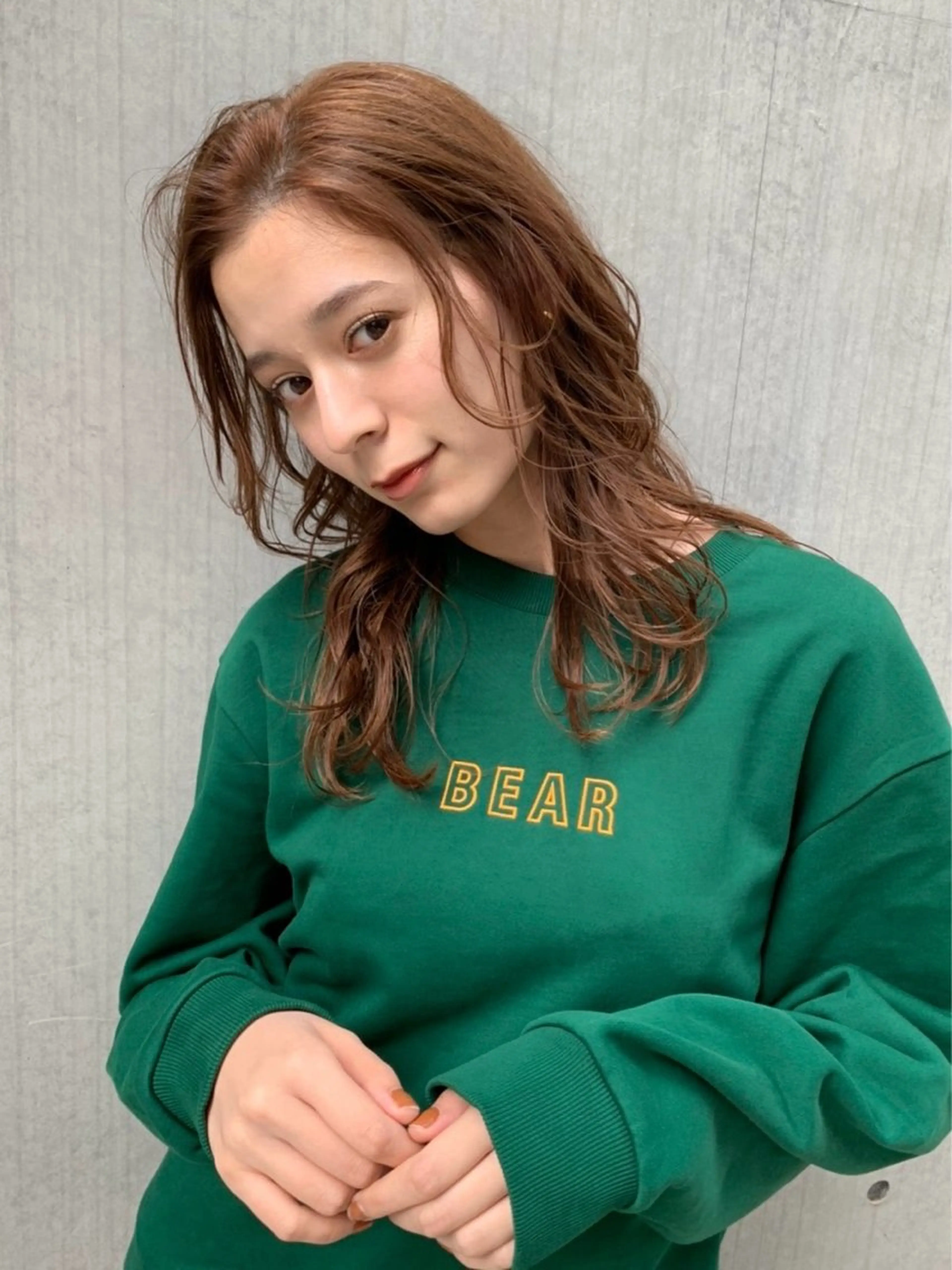 ロング カラー バレイヤージュ ベージュカラー ブリーチ ケアブリーチ ハイライトカラー ヘアカラー 艶カラー YOSHIMURAのヘアスタイル