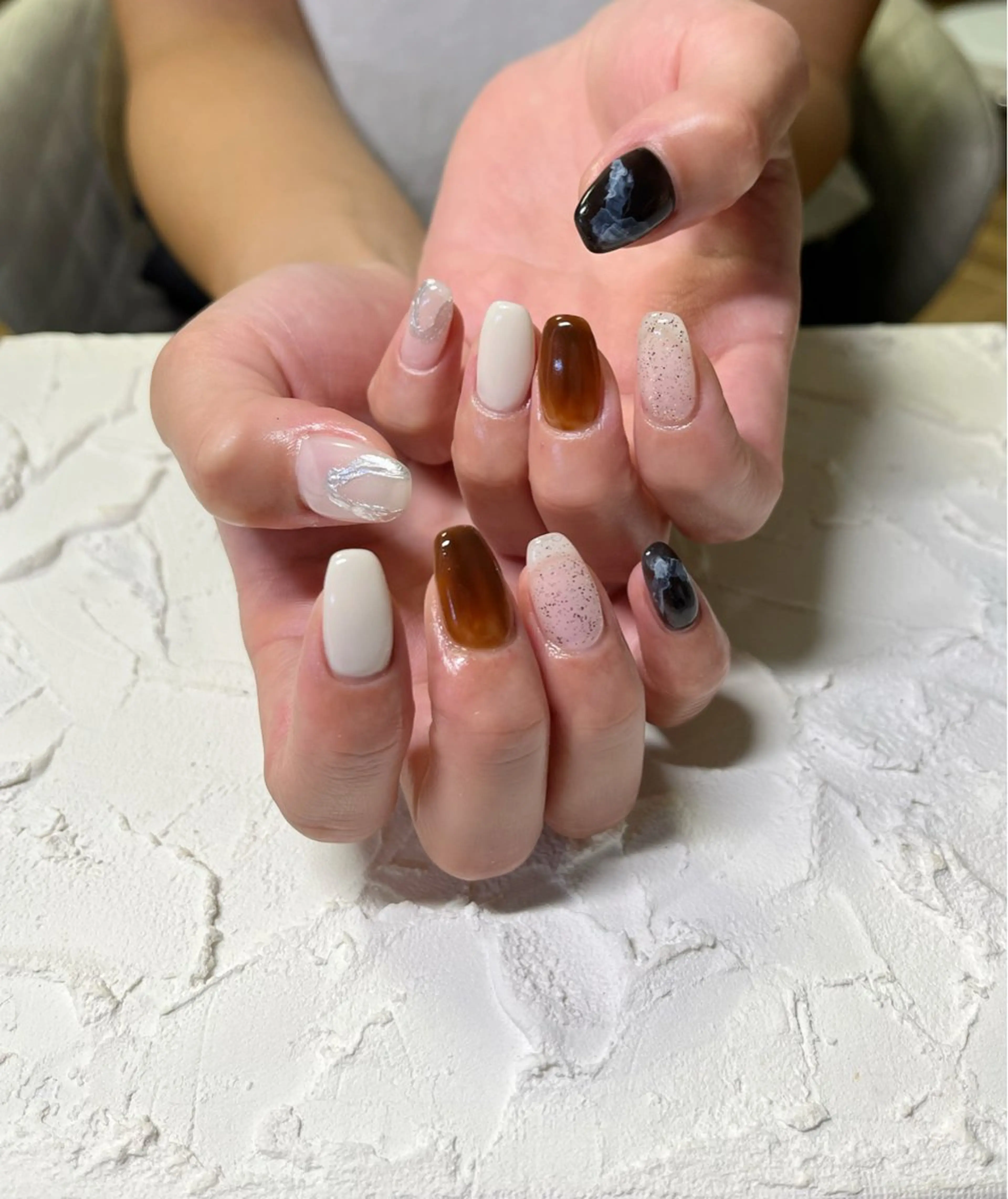 ネイル ハンドネイル Lofi nails ゆきこのネイルデザイン