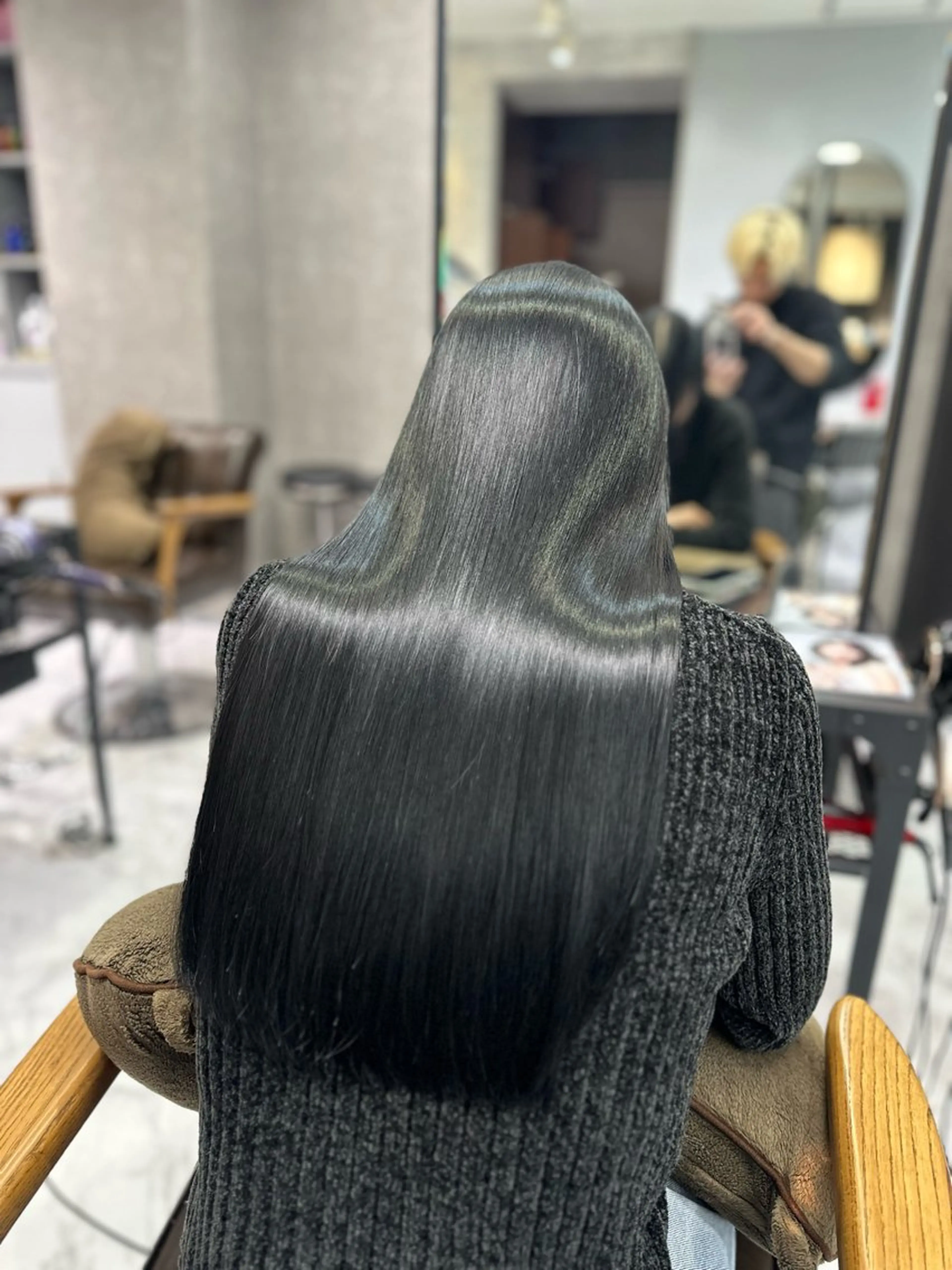 ロング 縮毛矯正 トリートメント RAF TOKYO 2nd所属・美髪矯正/髪質改善/ ヒロムのヘアスタイル