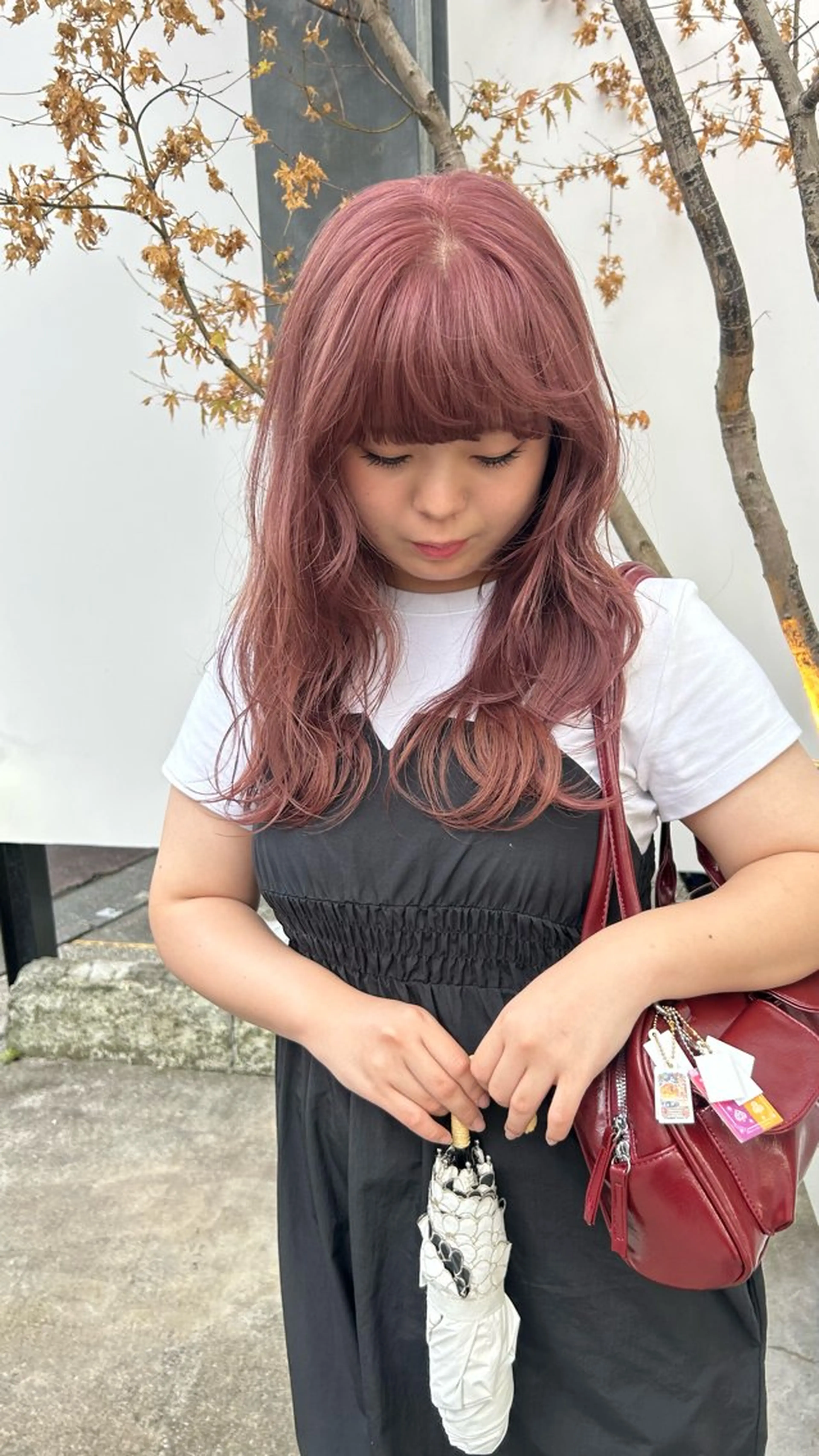 ロング カラー ヘアカラー トリートメント じゅわっと暖色カラー 🍊Moemiのヘアスタイル