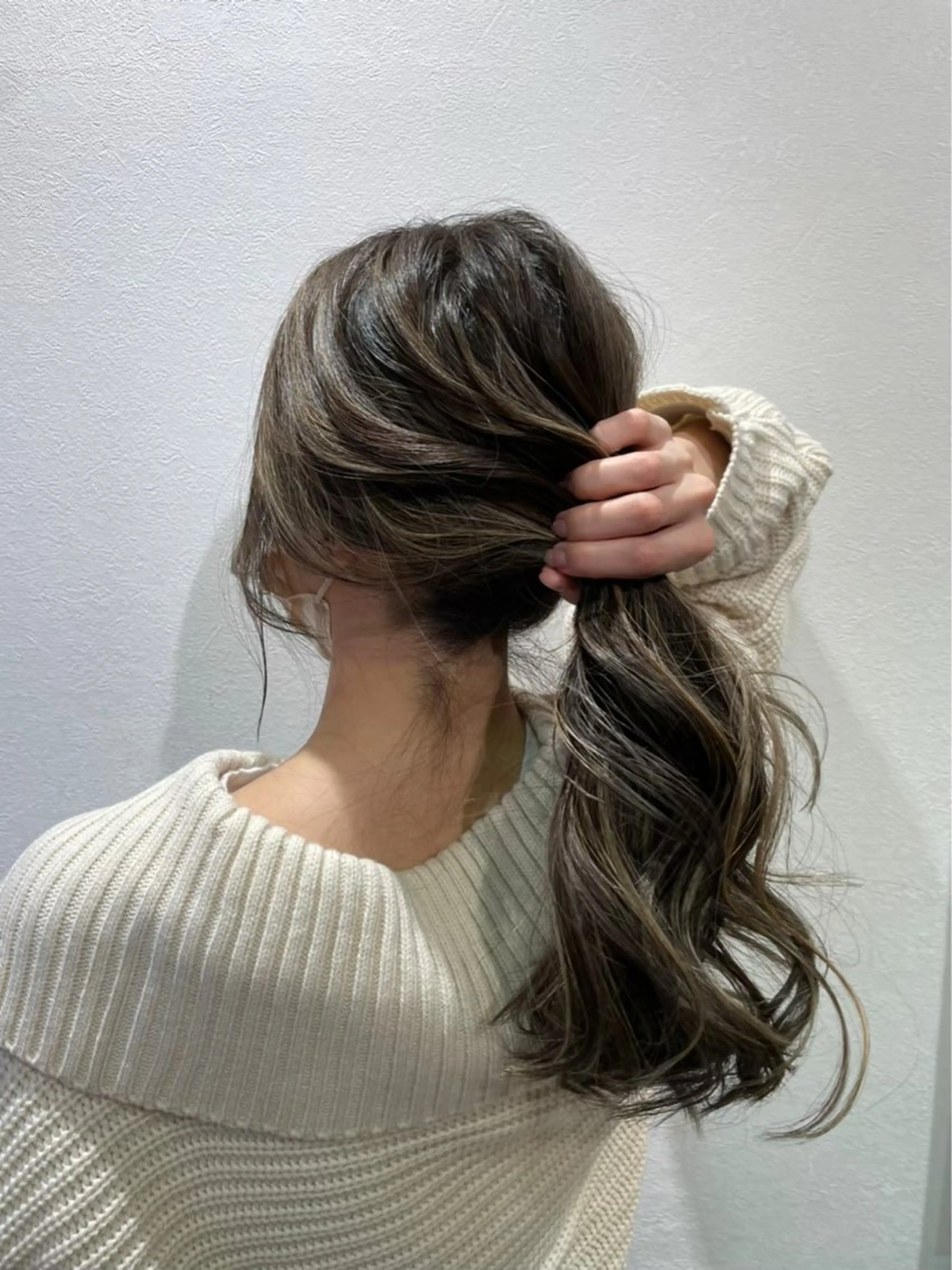 カラー ハイライトカラー 髪質改善 縮毛矯正 Hello Design Coconeel所属・髪質改善アンジュール かのんのヘアスタイル