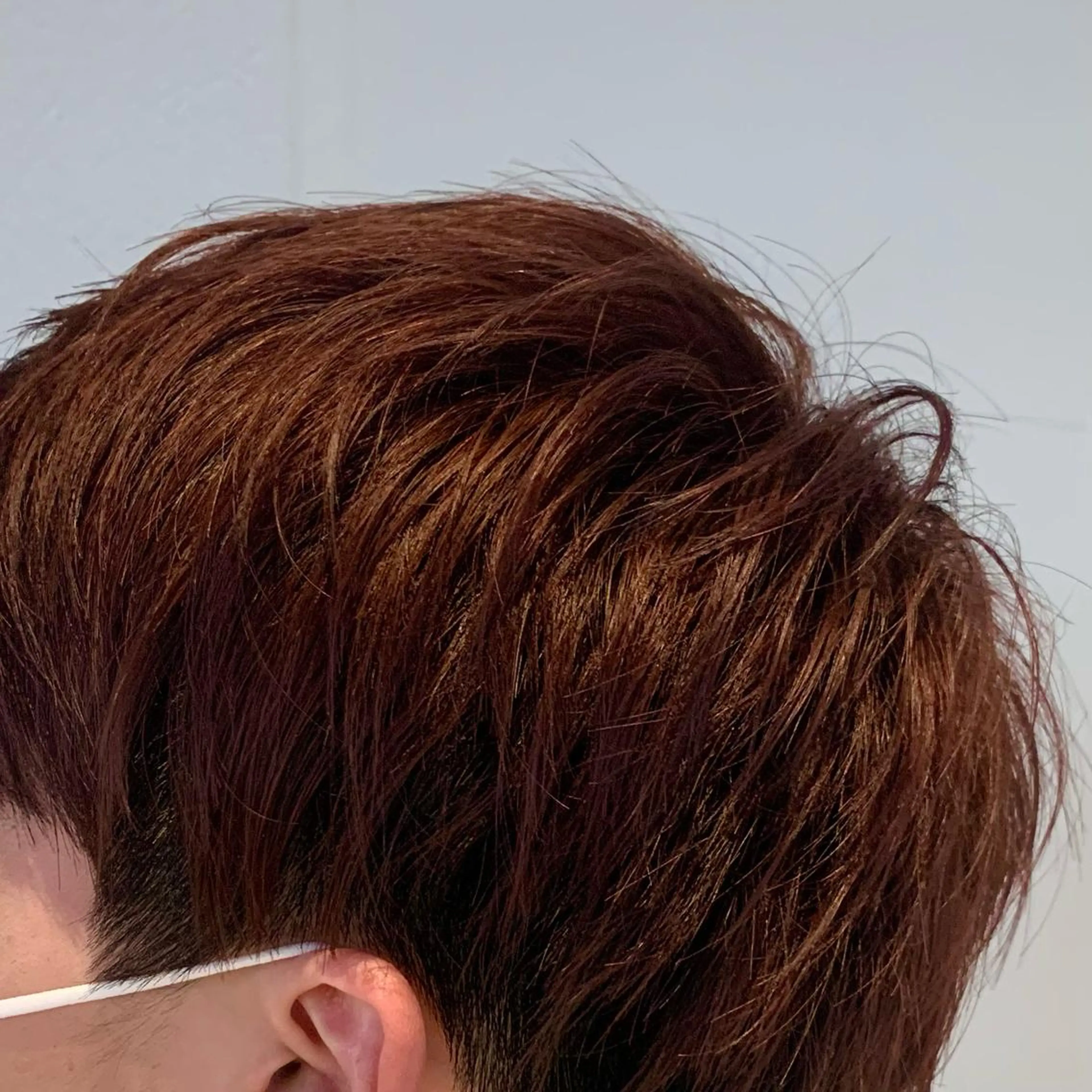 カラー メンズ レッドカラー バイオレットカラー 浅草個室/髪質改善 🫧ちえ🫧のヘアスタイル