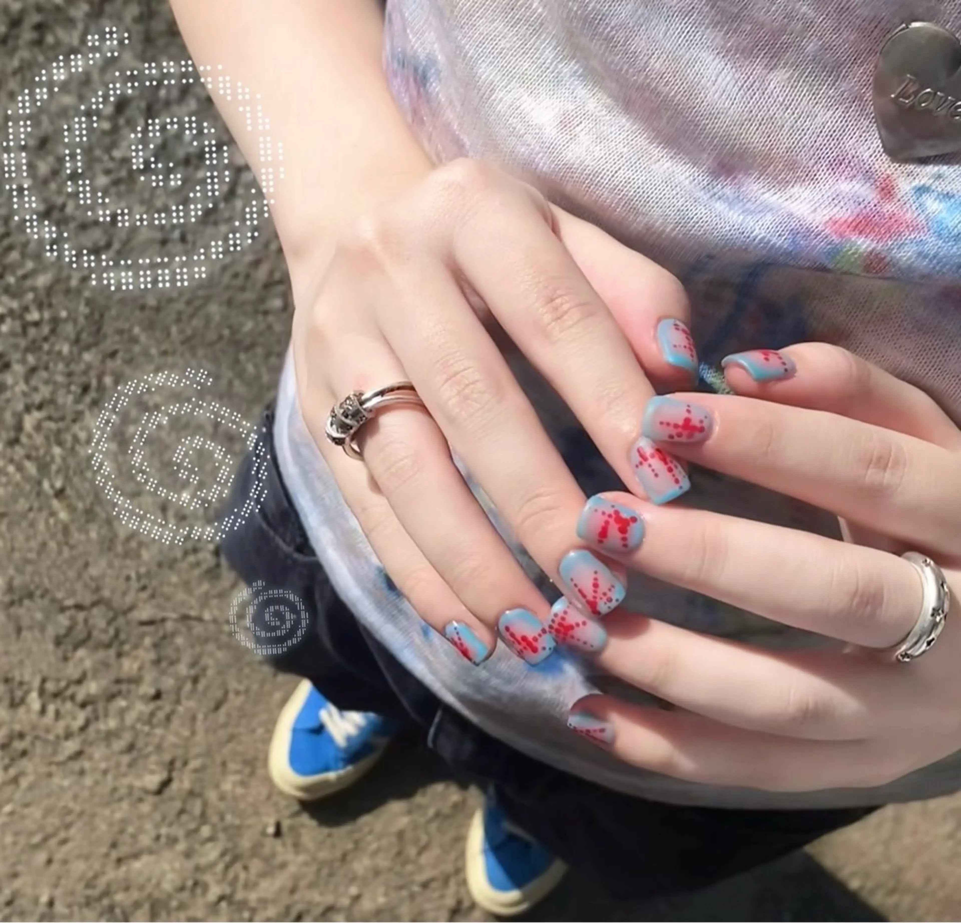 ネイル mori yuina ┆͓̽ NUDGEのネイルデザイン