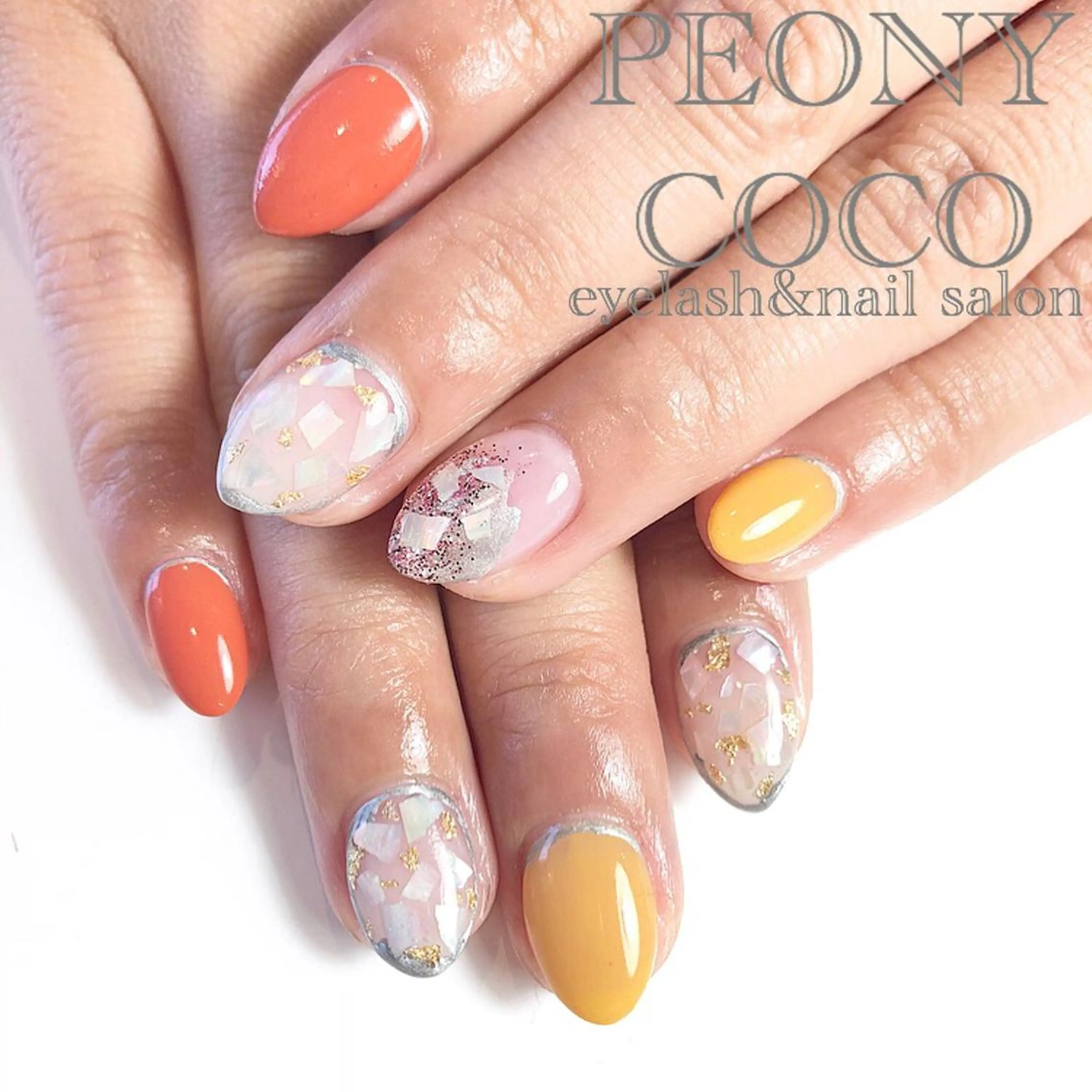 ミディアム ネイル マツエク・マツパ Beauty salon STELLA所属・STELLA 大西南帆のマツエク・マツパデザイン