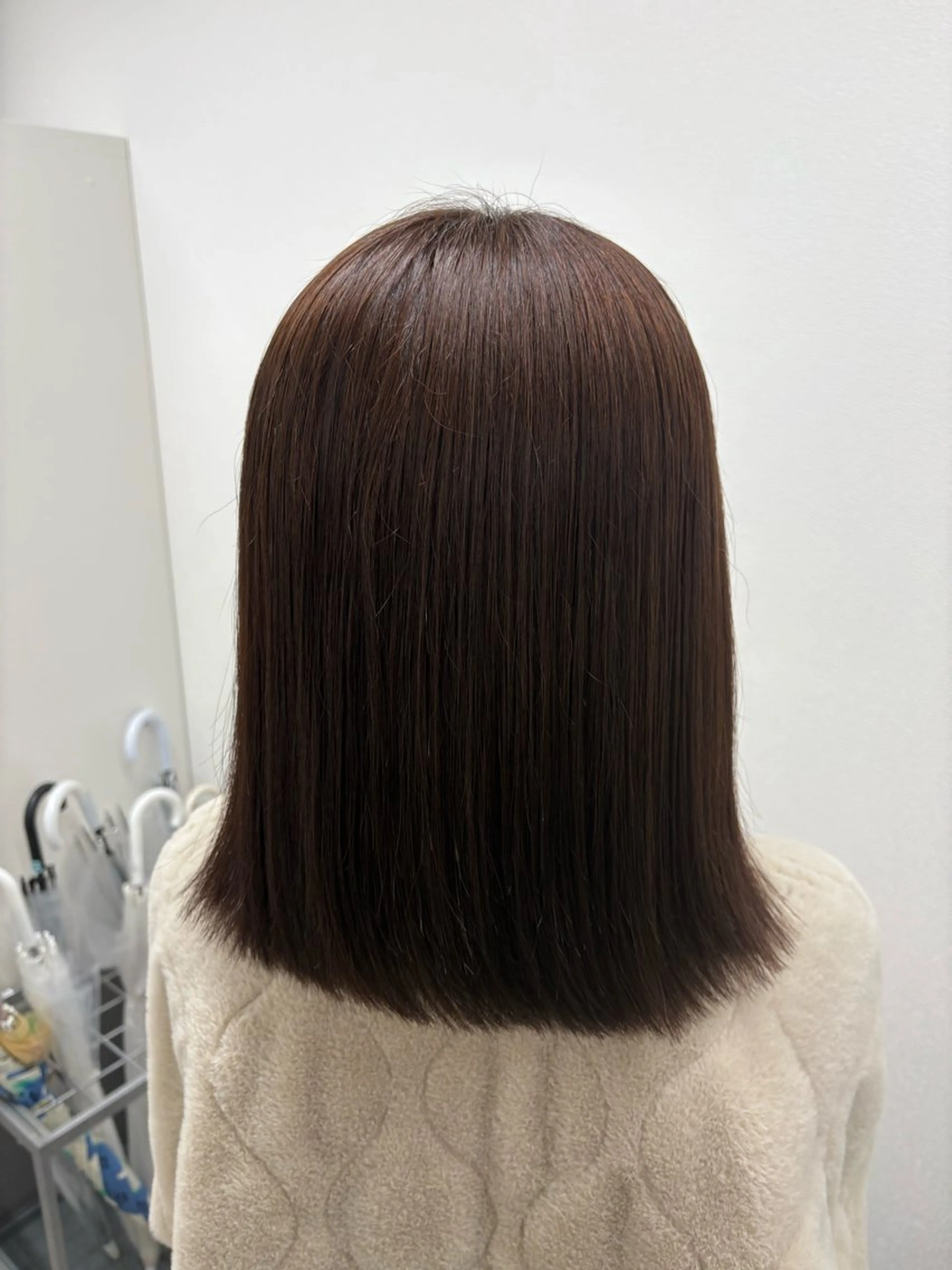 ヘアカラー トリートメント 透明感カラー🍨🪞 ruriha🤍のヘアスタイル