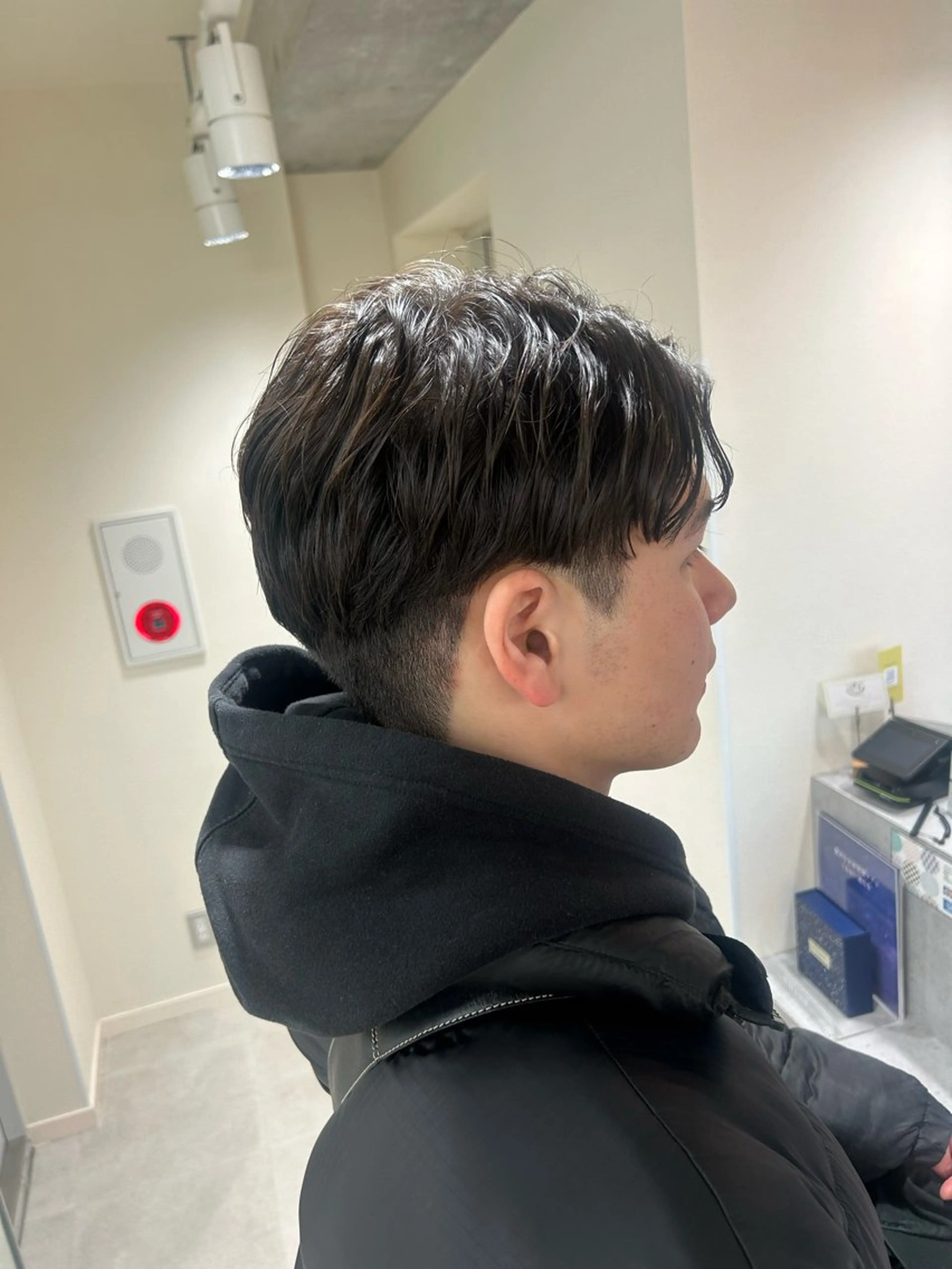 メンズ ルナ/レイヤー /暖色/メンズカットのヘアスタイル