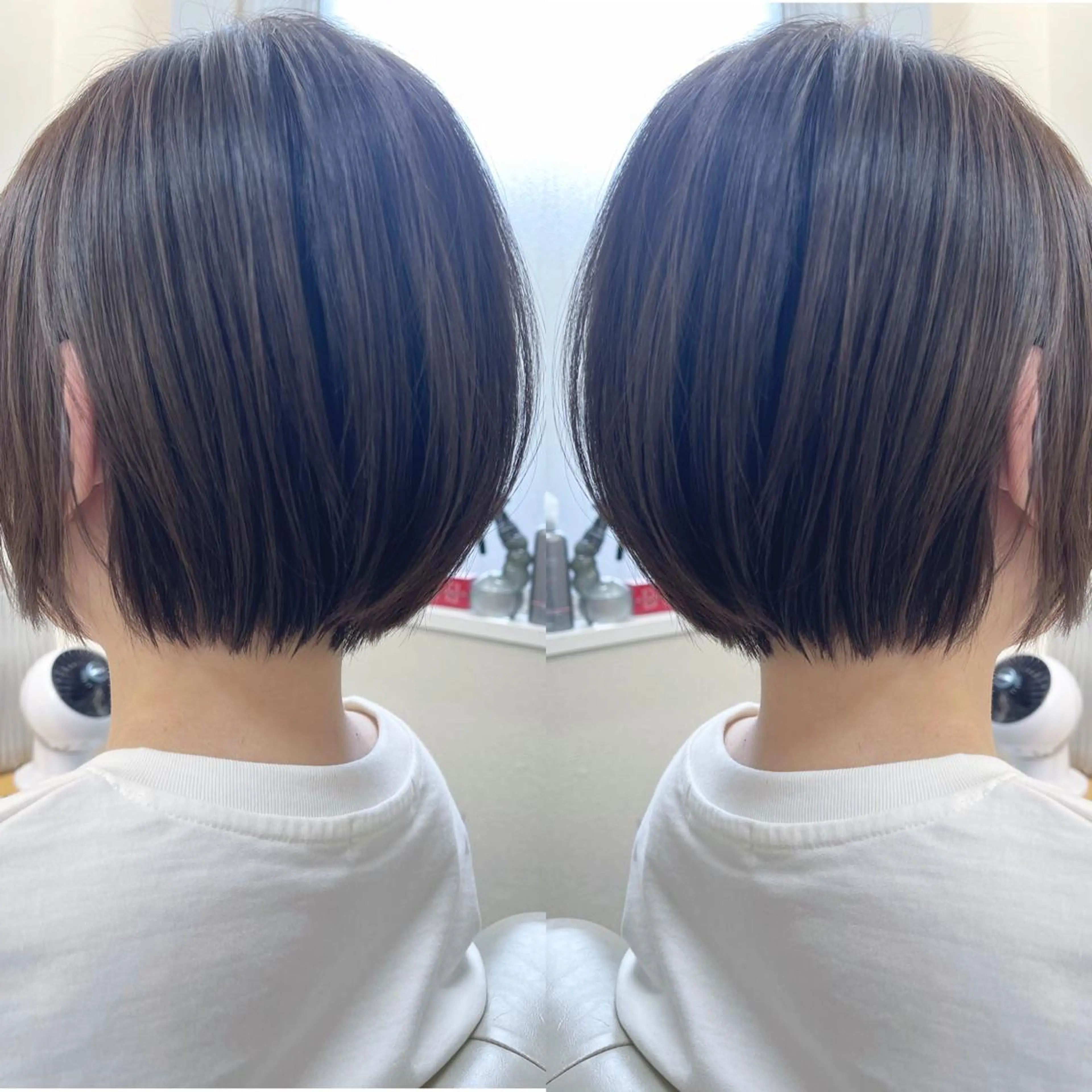 ショート ショートボブ ハンサムショート ボブ ショートヘア カット H所属・H (エイチ) 烏丸御池店のヘアスタイル