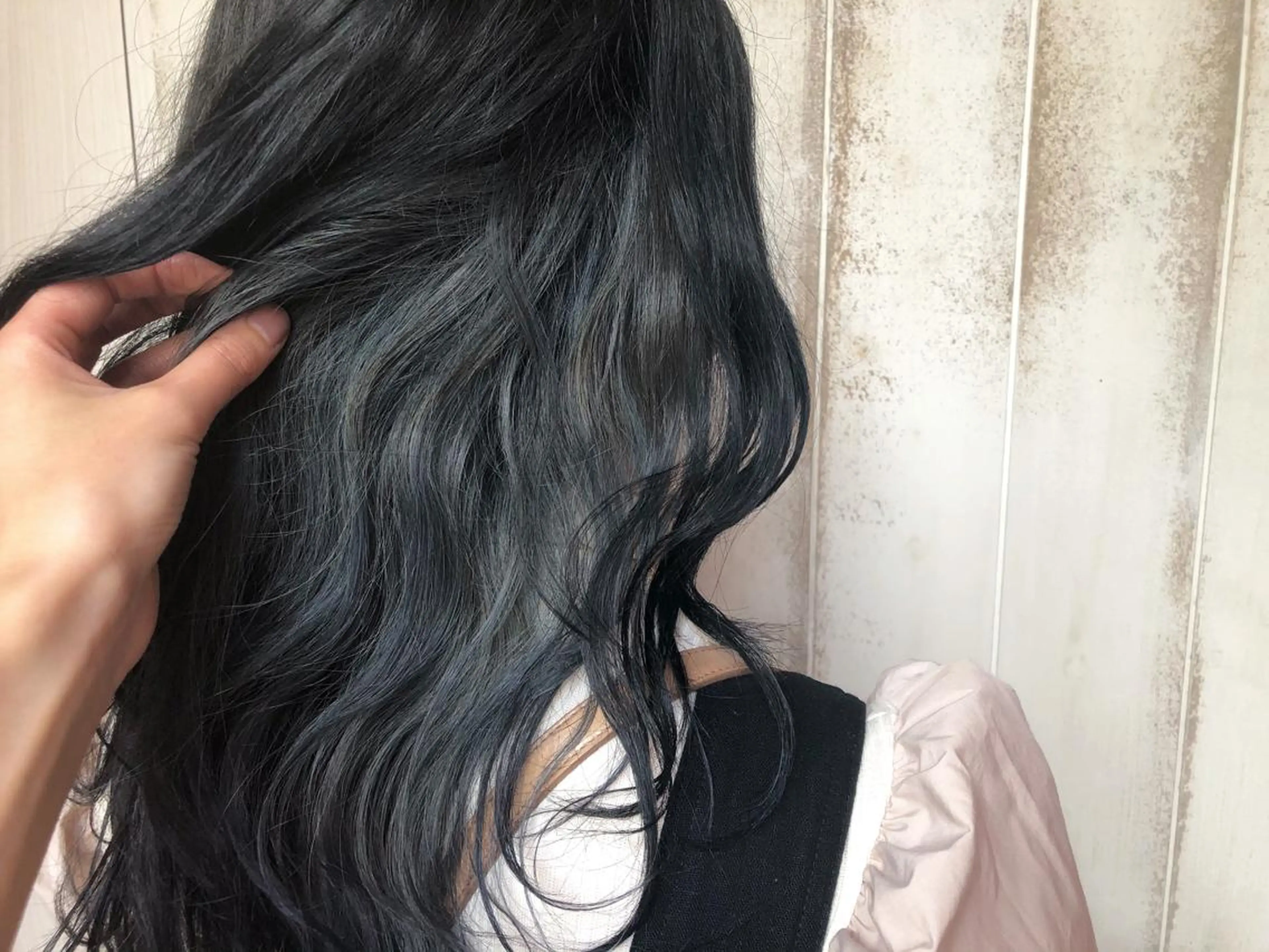 ロング カラー ヘアカラー パ ルのヘアスタイル