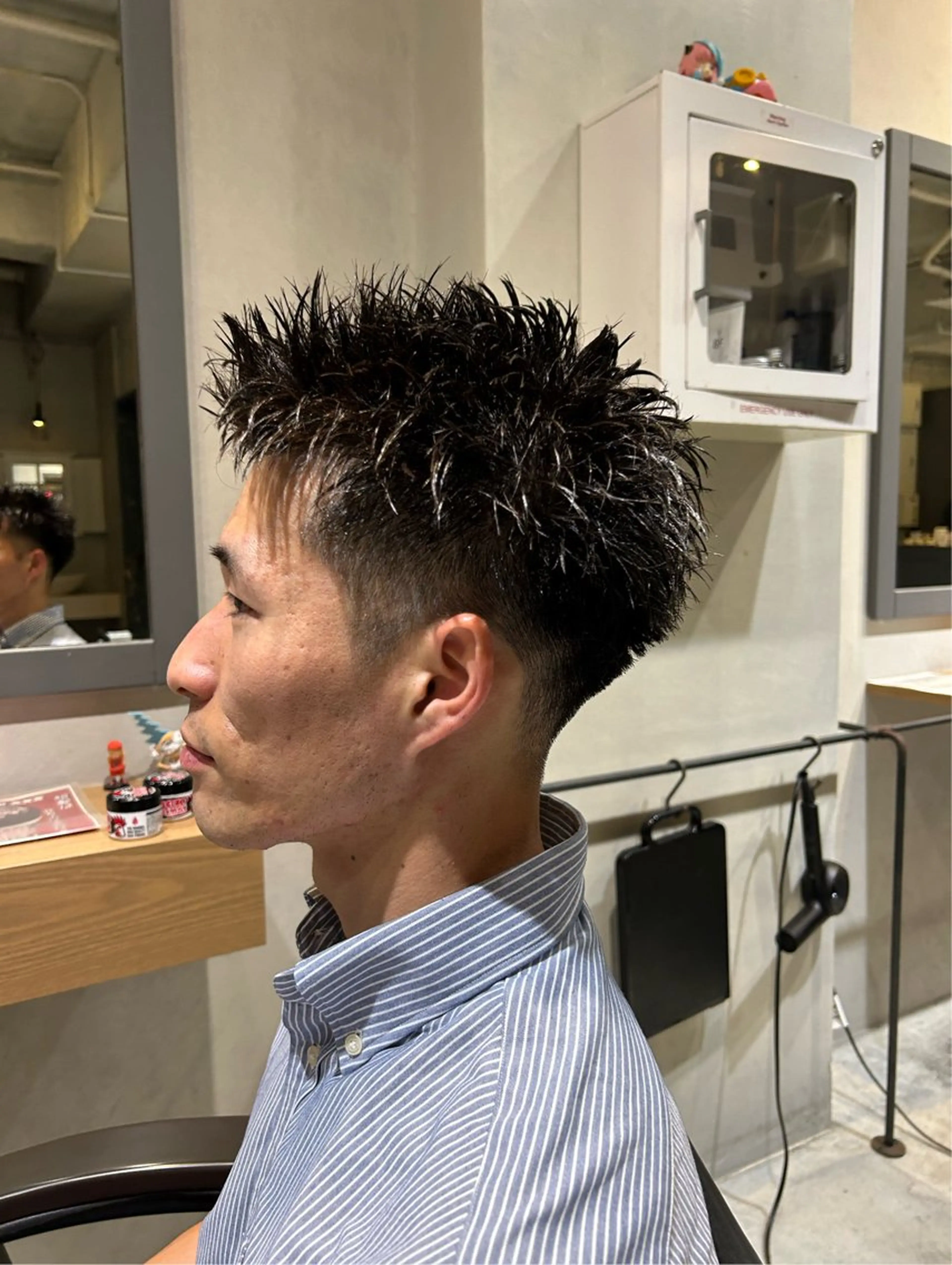 ショート メンズ スパイキーショート 似合わせカット ショートヘア カット トリートメント ヘアセット 🃏菅原男🃏 【men's職人】のヘアスタイル