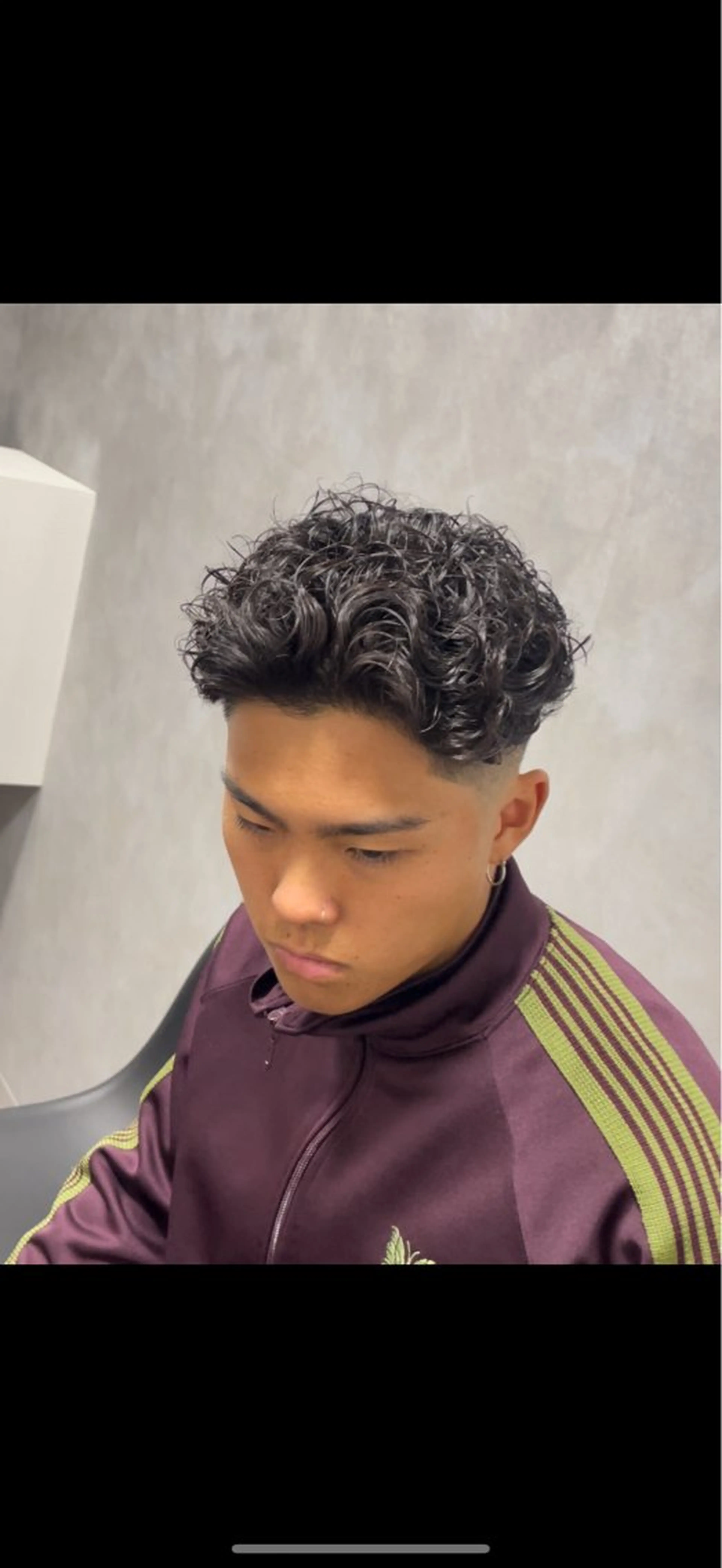 ショート パーマ メンズ メンズパーマ カット パーマ メンズパーマ特化 美容師kouyaのヘアスタイル