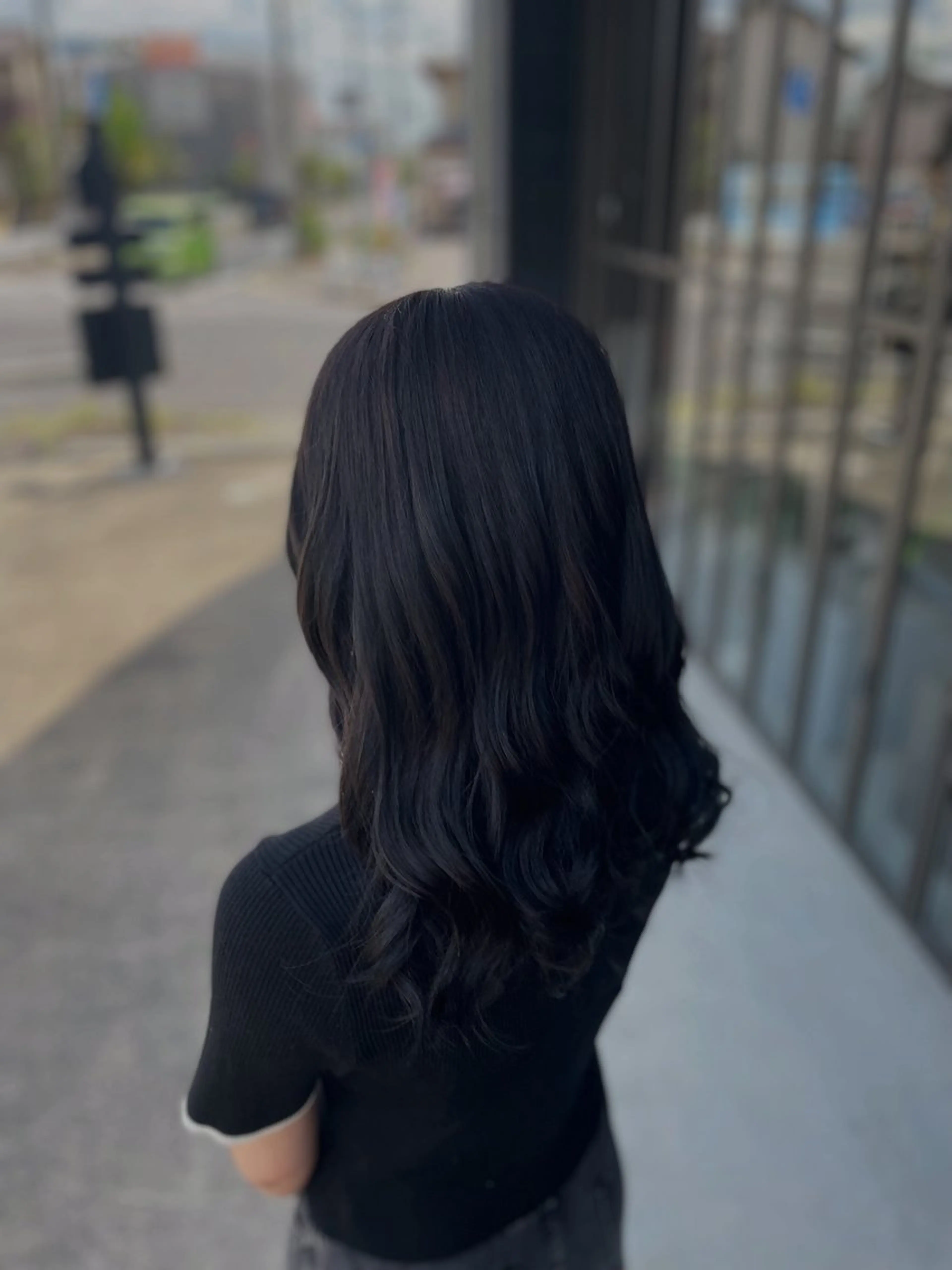 セミロング カラー OGAWA NOAのヘアスタイル