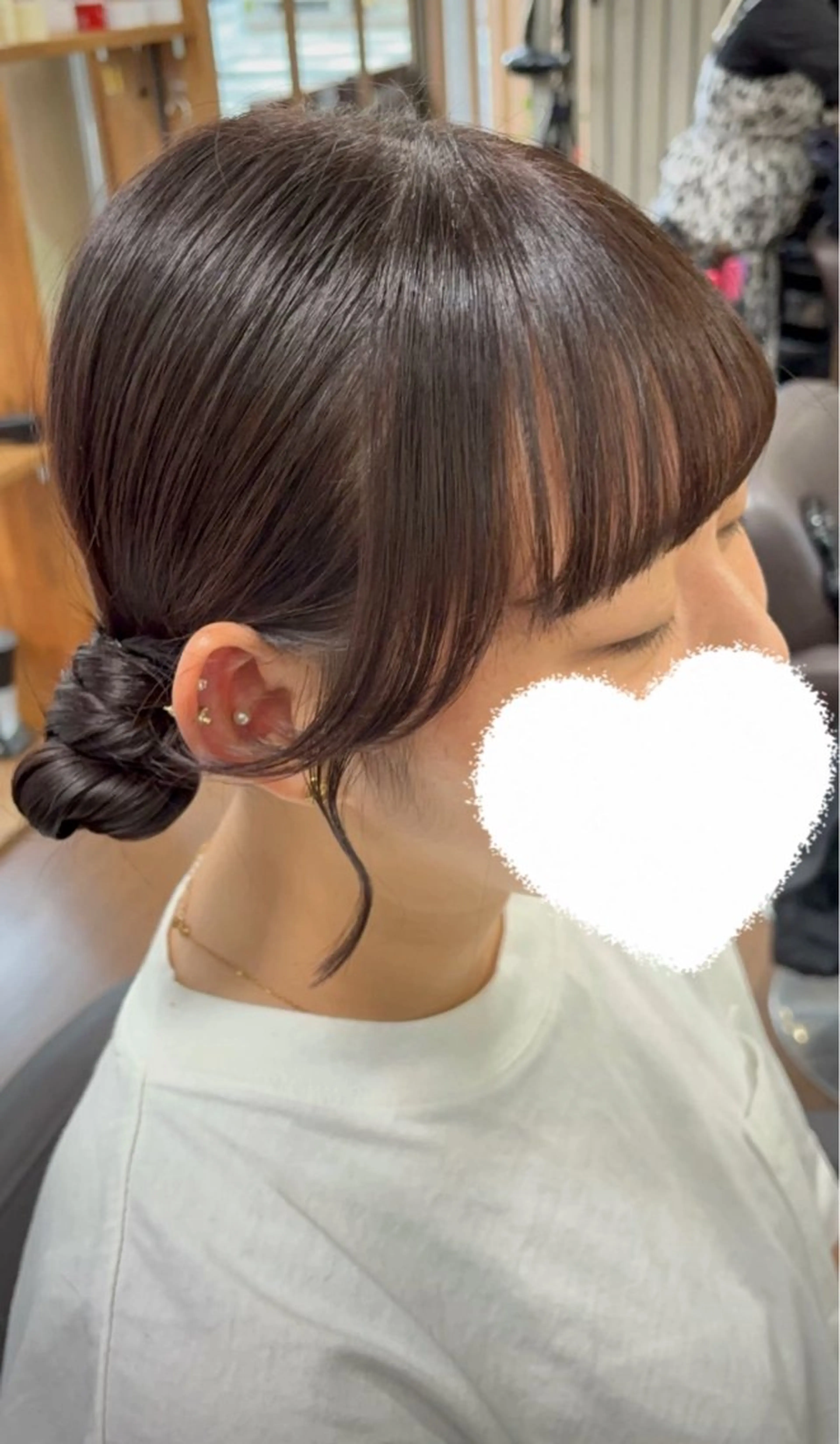 空いた時間に✨️毛先メンテナンスカット+前髪カット✨️の写真
