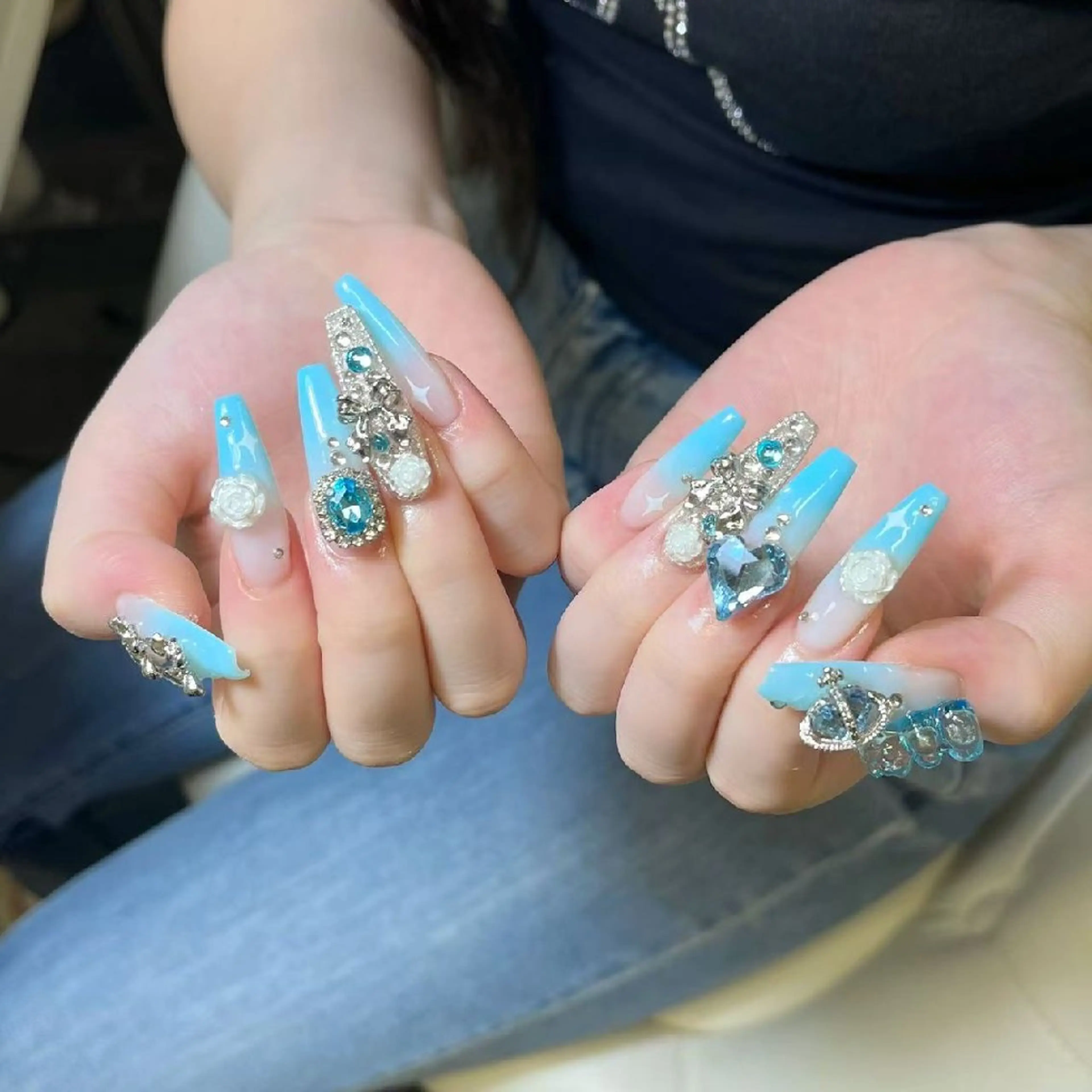 ネイル ハンドネイル Queen's ゆなのネイルデザイン