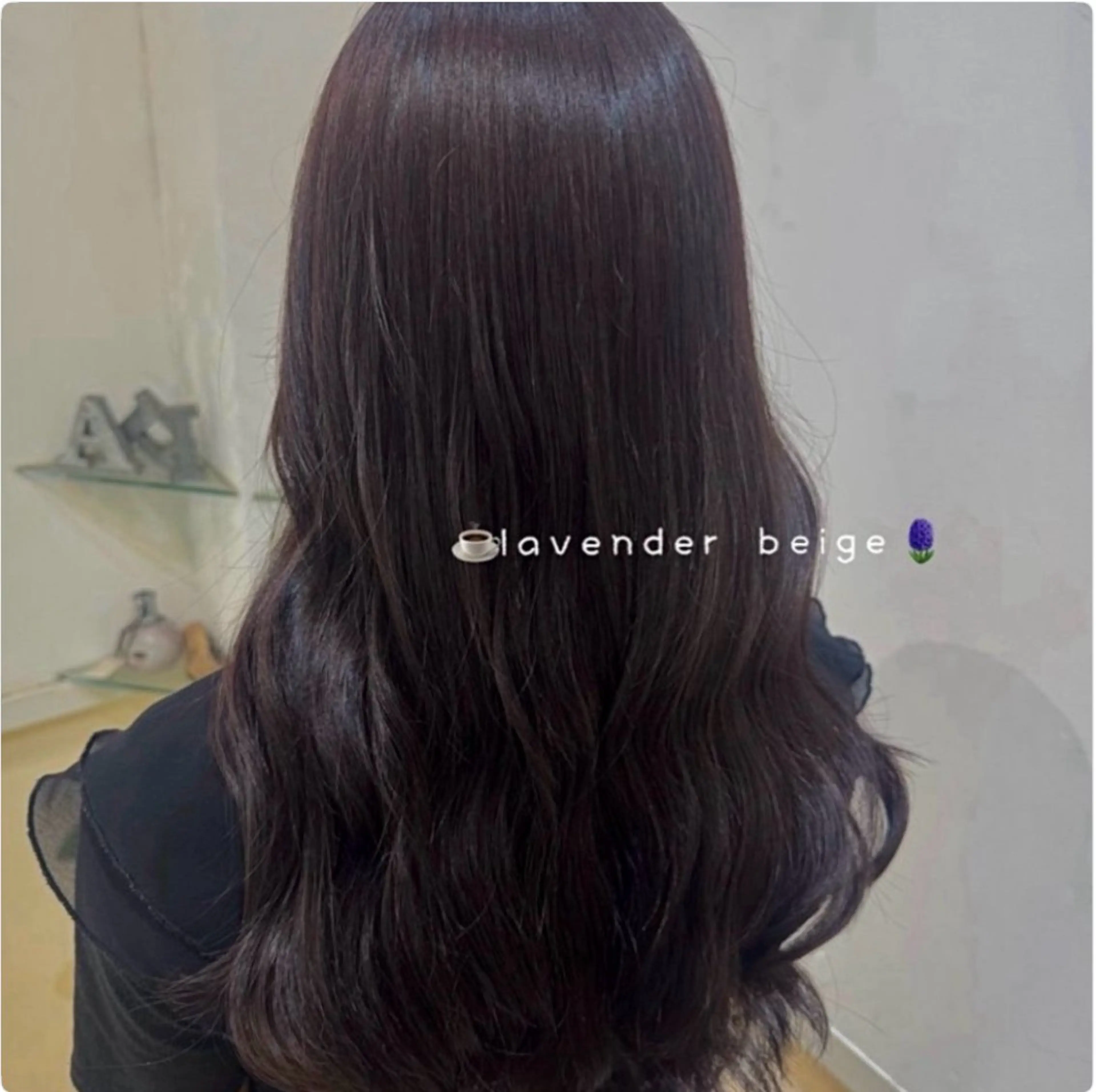 ロング カラー 透明感カラー🧁🩰 🫧仲松良菜🎀のヘアスタイル