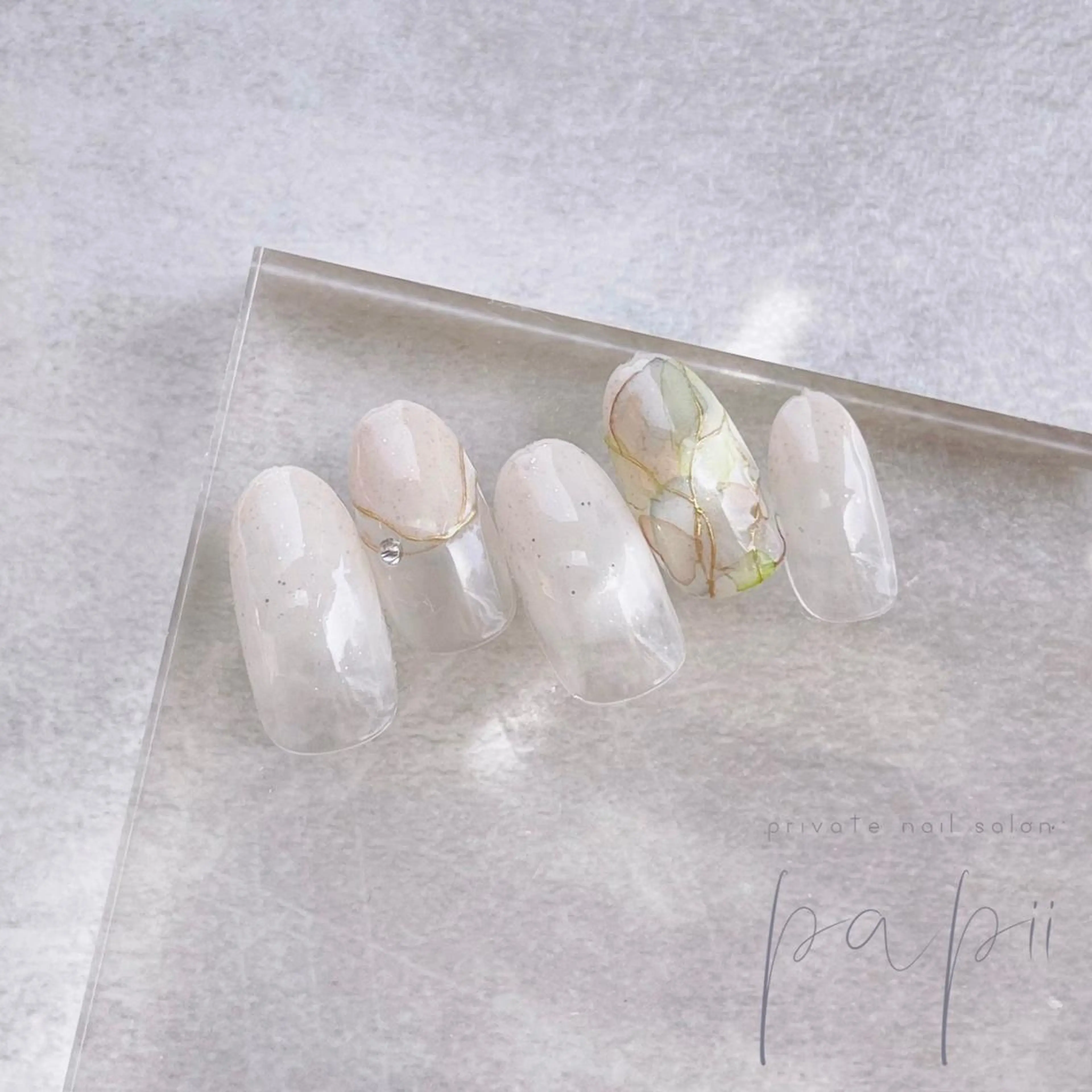 ネイル ハンドネイル private nail salon papii所属・papii☆ kurodaのネイルデザイン