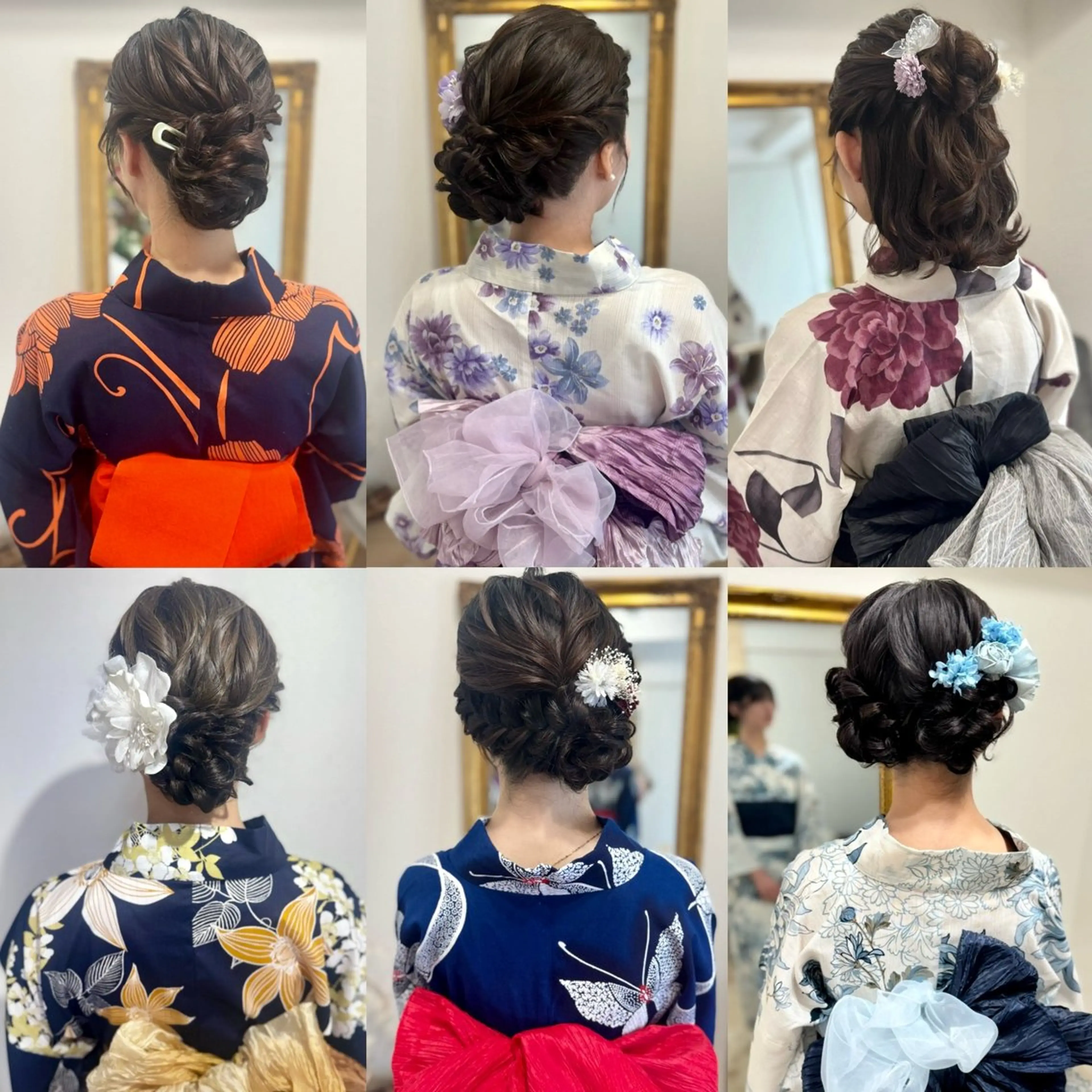 ヘアアレンジ 着付け 鷲見 望のヘアスタイル
